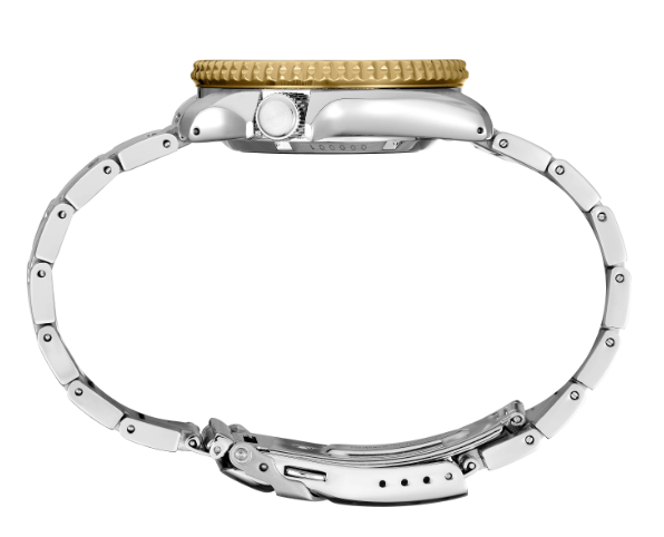 Heren Bicolor Seiko 5 Duikers Horloge New Srpk24
