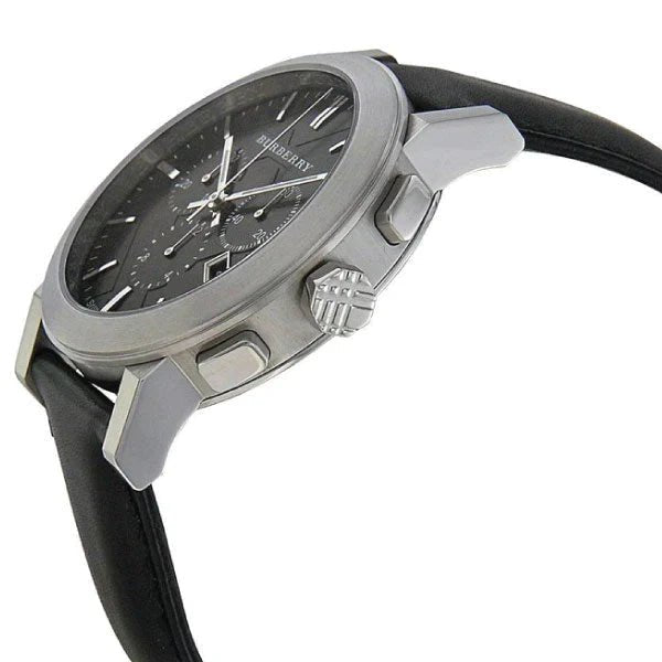 Burberry Mens Watch Chronograph The City Beat Check Bu9359