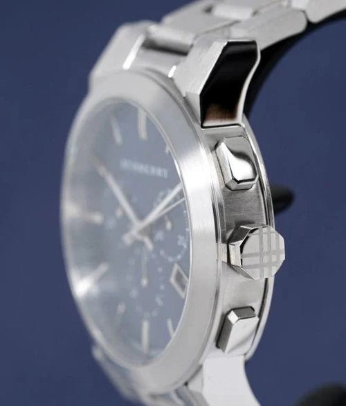 Burberry Mens Watch Chronograph The City Blue Bu9363