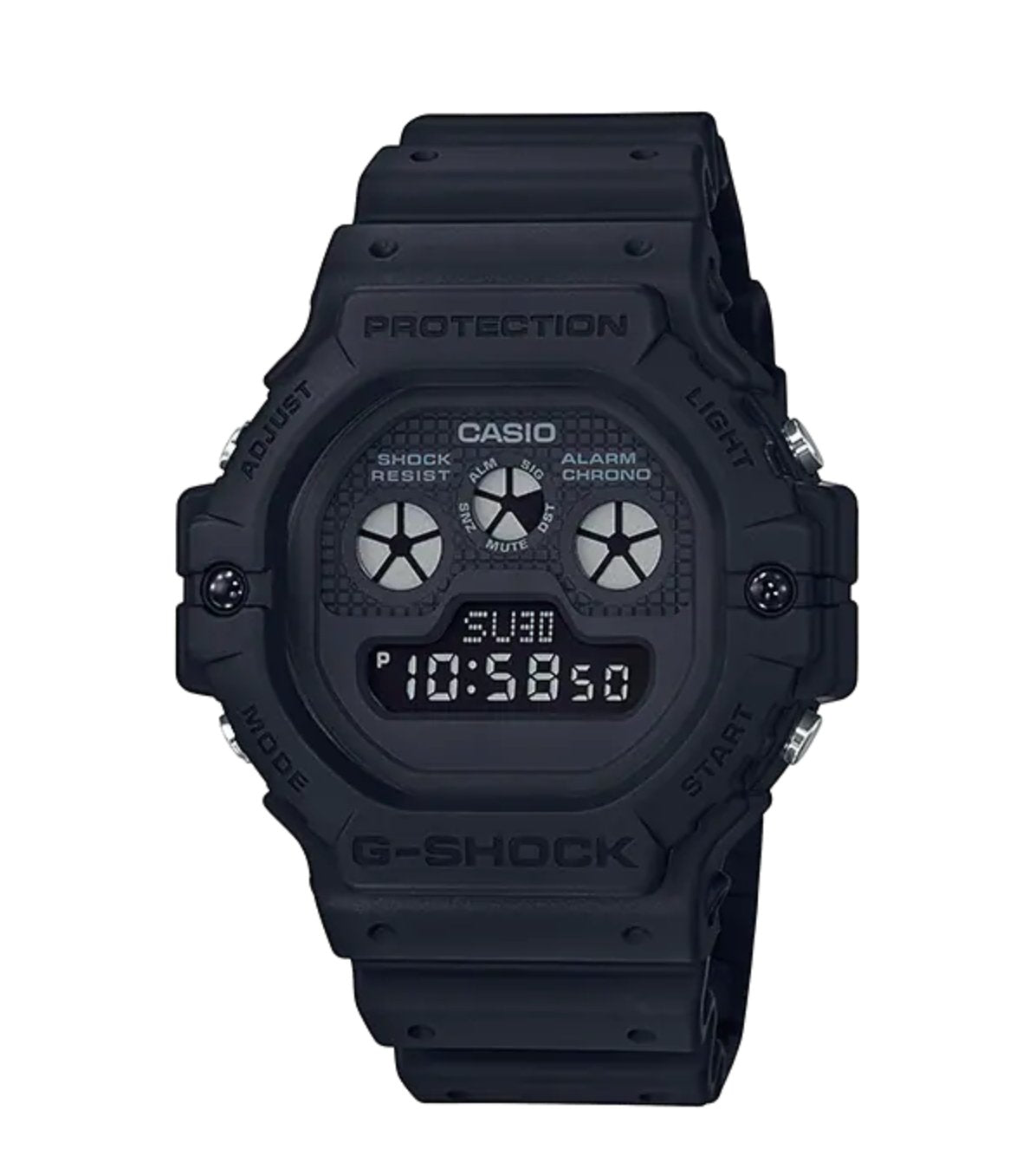 Casio G Shock Watch Mens Three Eyes Classic Basic Black Dw 5900bb 1dr