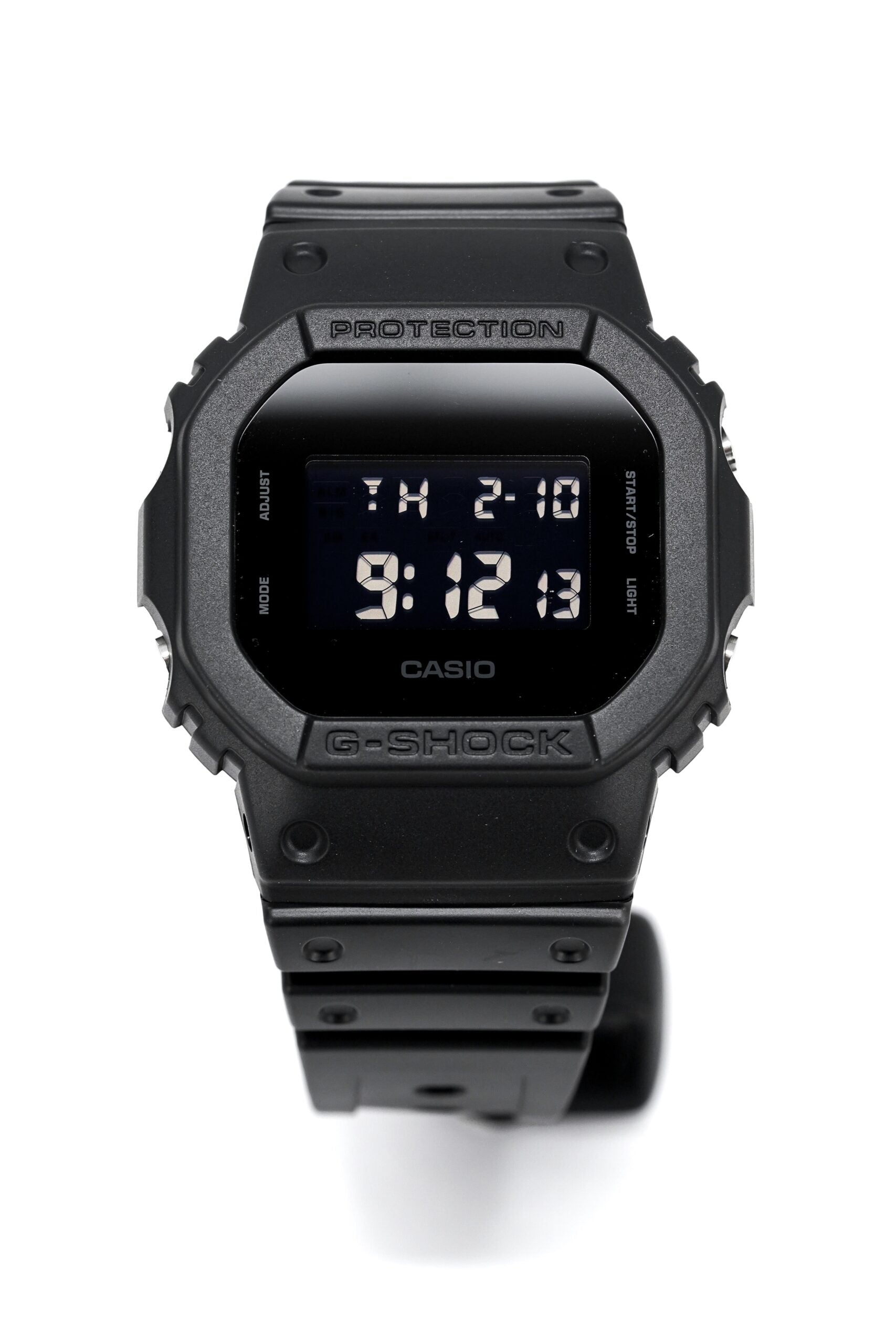 Casio G Shock Watch Mens Solid Colour Black Dw 5600bb 1dr