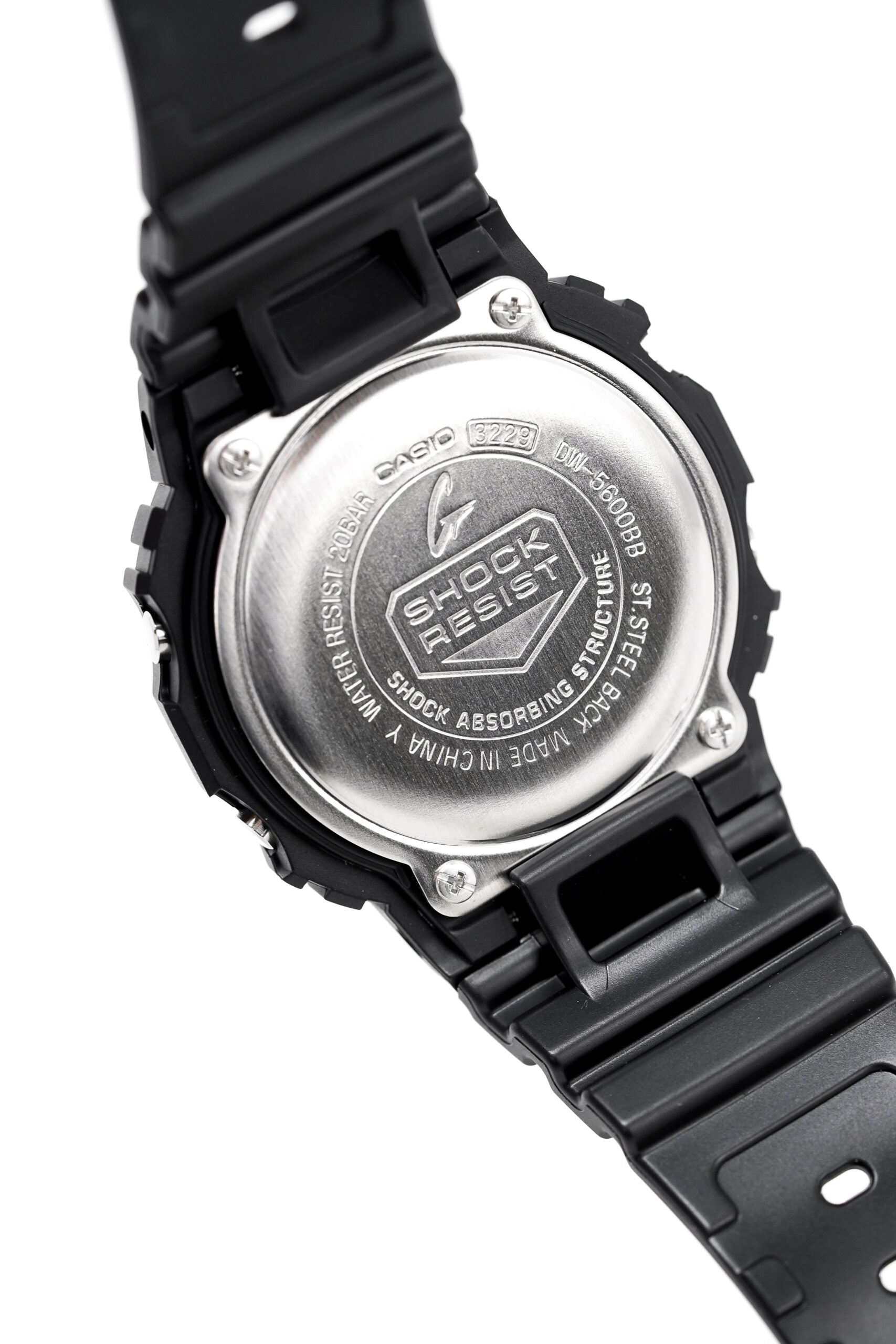 Casio G Shock Watch Mens Solid Colour Black Dw 5600bb 1dr