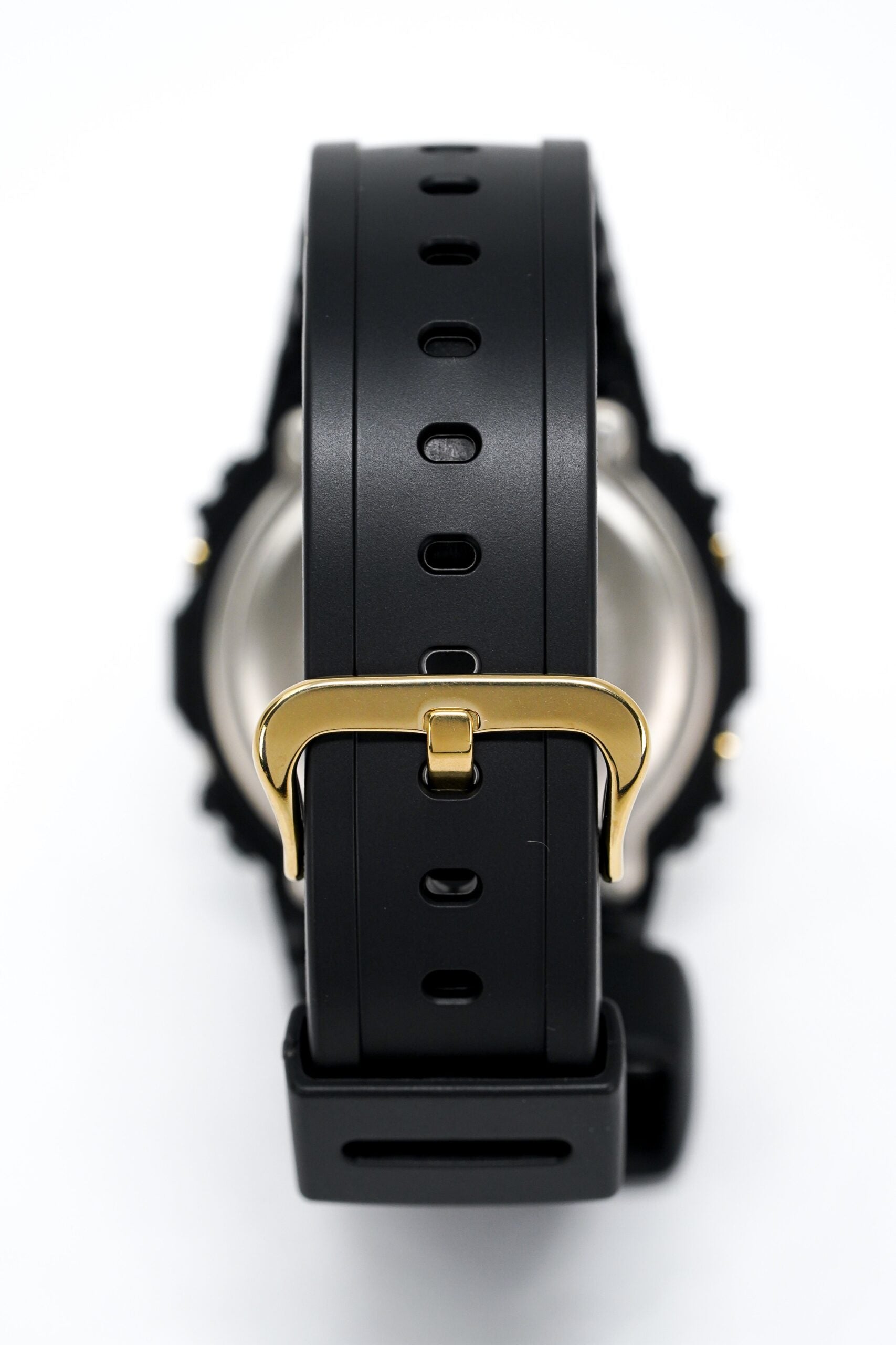 Casio G Shock Watch Mens Square Black Gold Dw 5600bb 1dr
