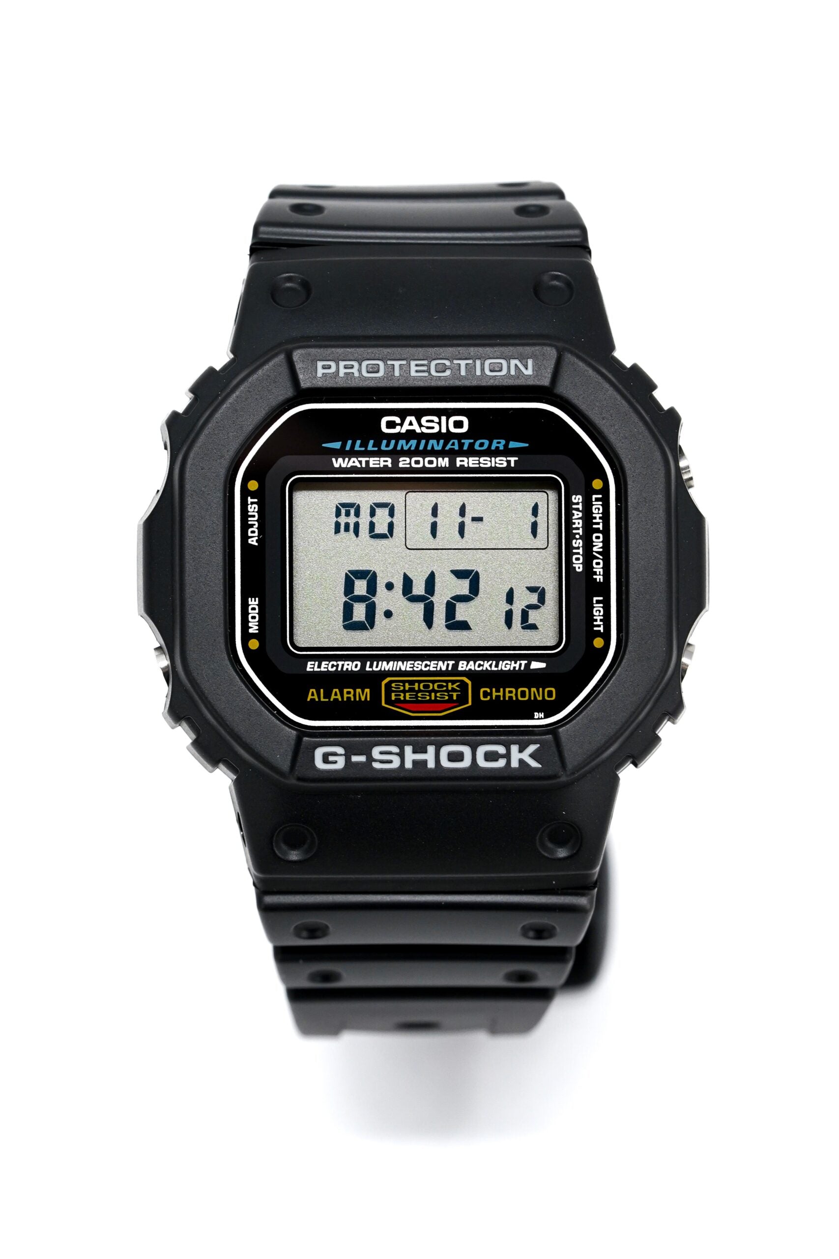 Casio G Shock Watch Mens Square Black Dw 5600e 1ver