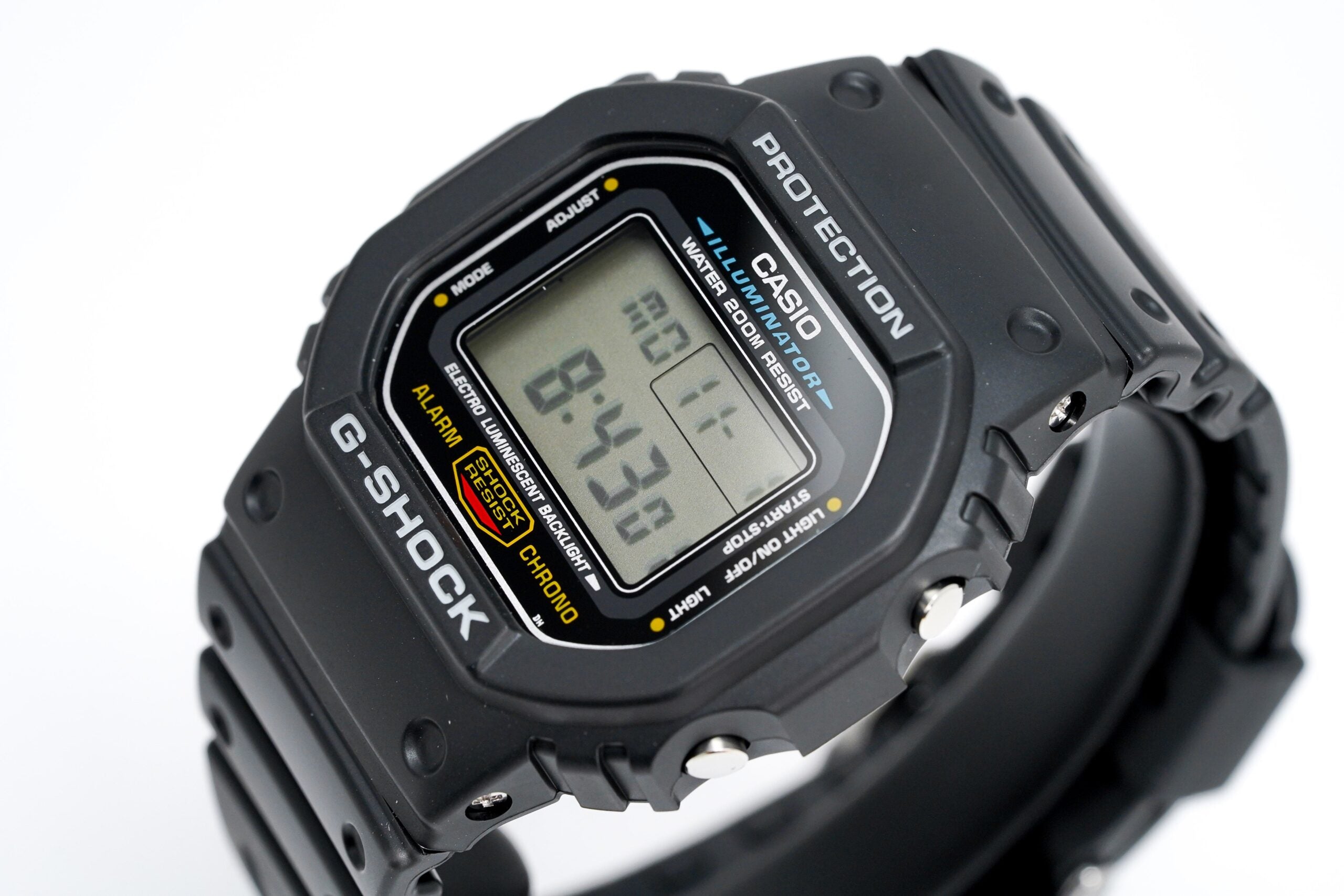 Casio G Shock Watch Mens Square Black Dw 5600e 1ver
