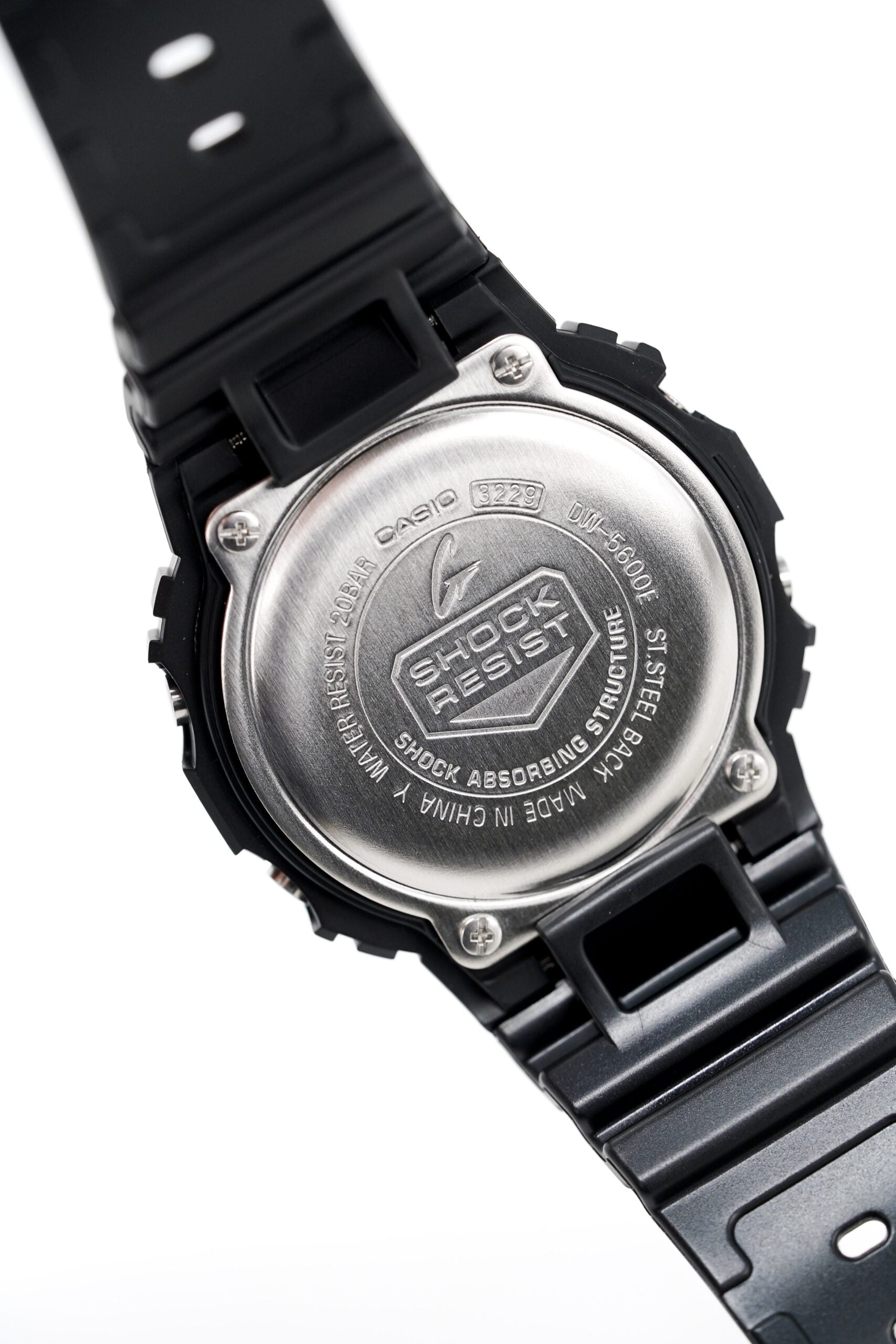 Casio G Shock Watch Mens Square Black Dw 5600e 1ver