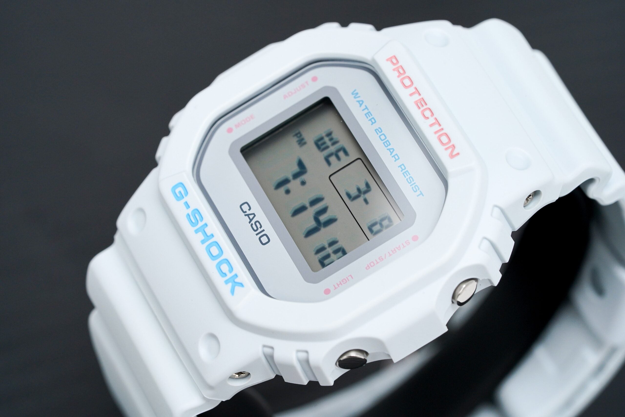 Casio G Shock Mens Watch White Dw 5600sc 8dr