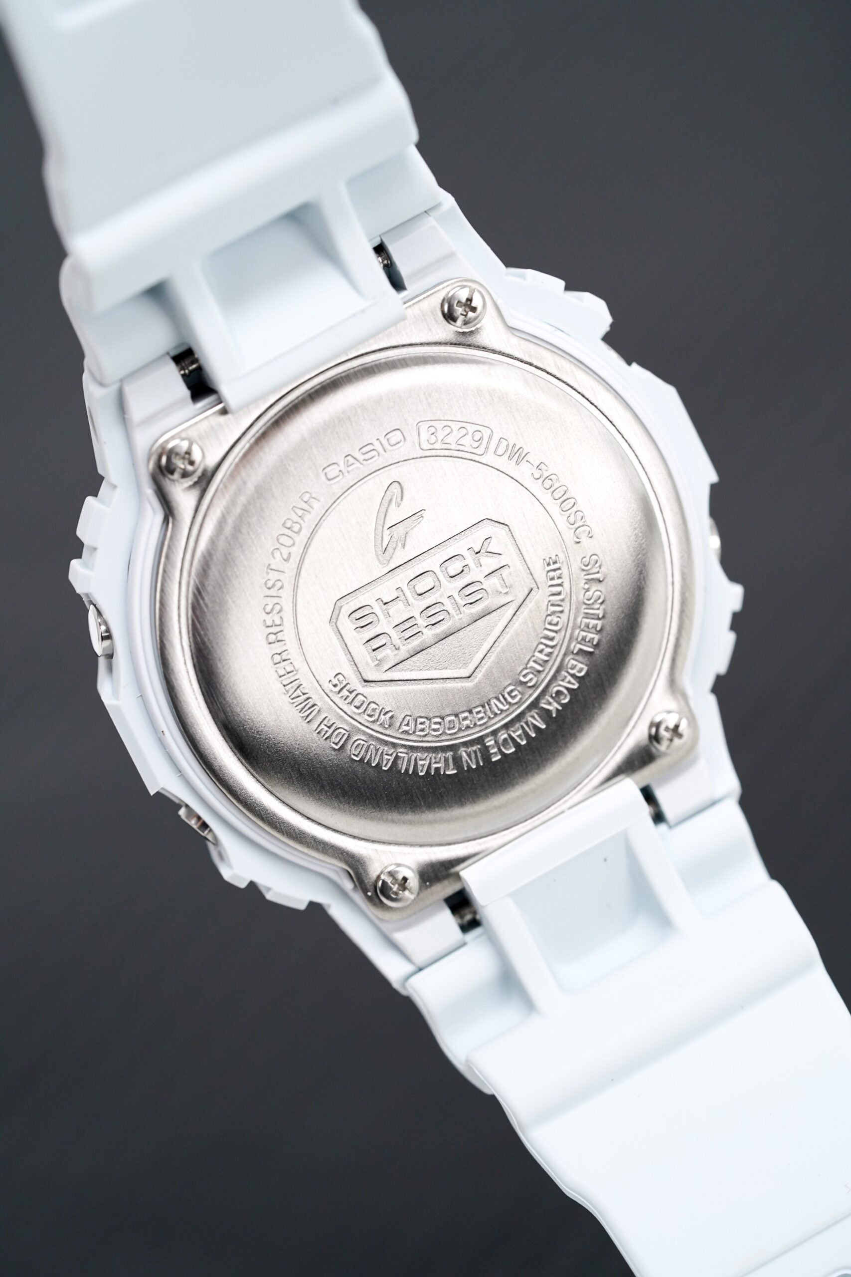 Casio G Shock Mens Watch White Dw 5600sc 8dr