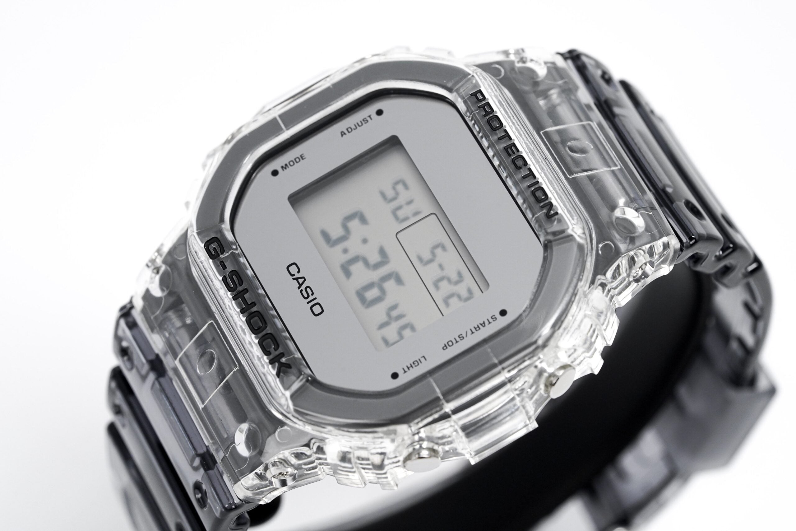 Casio G Shock Mens Watch Translucent Dw 5600sk 1dr
