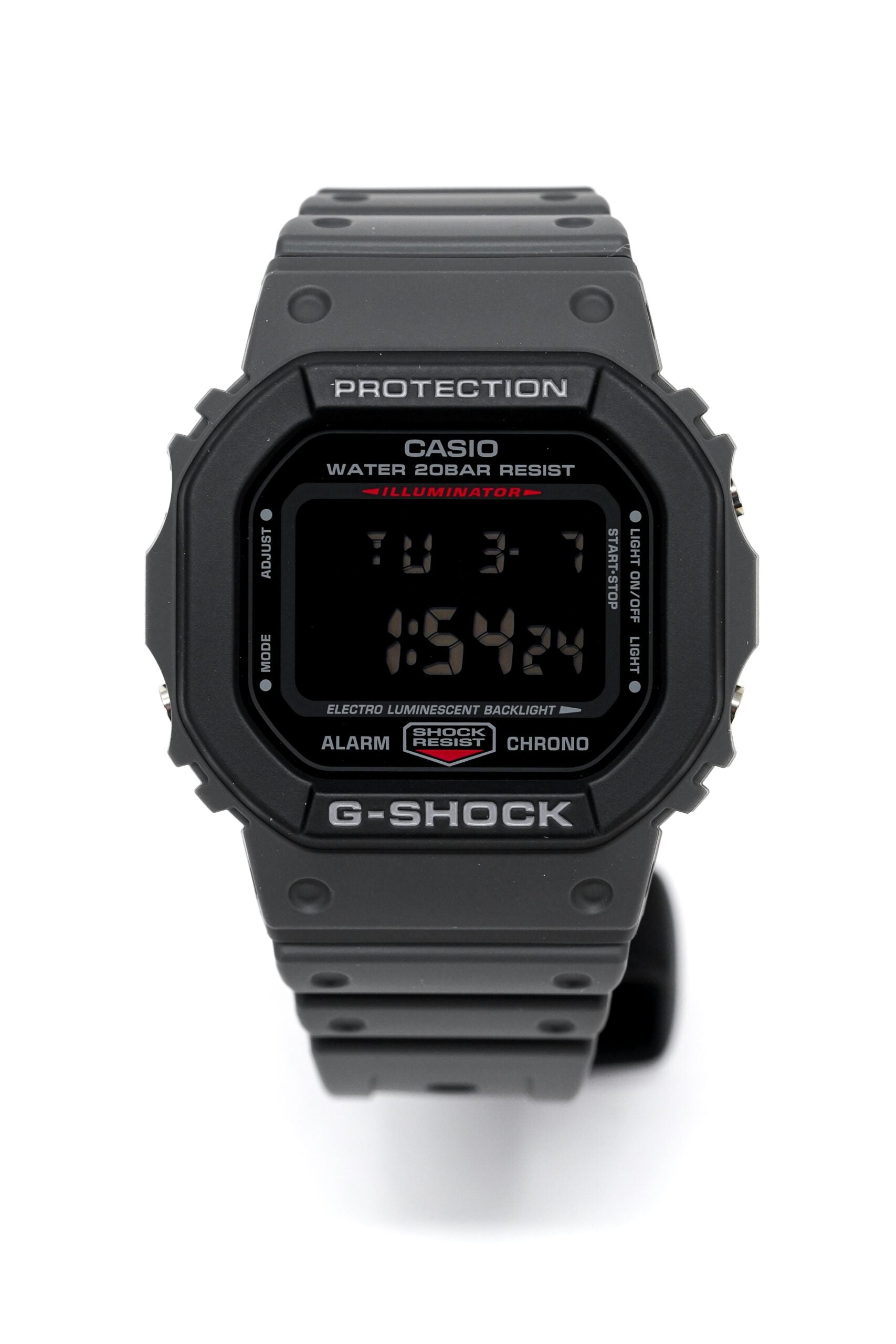 Casio G Shock Mens Watch Dark Grey Matte Dw 5610su 8dr