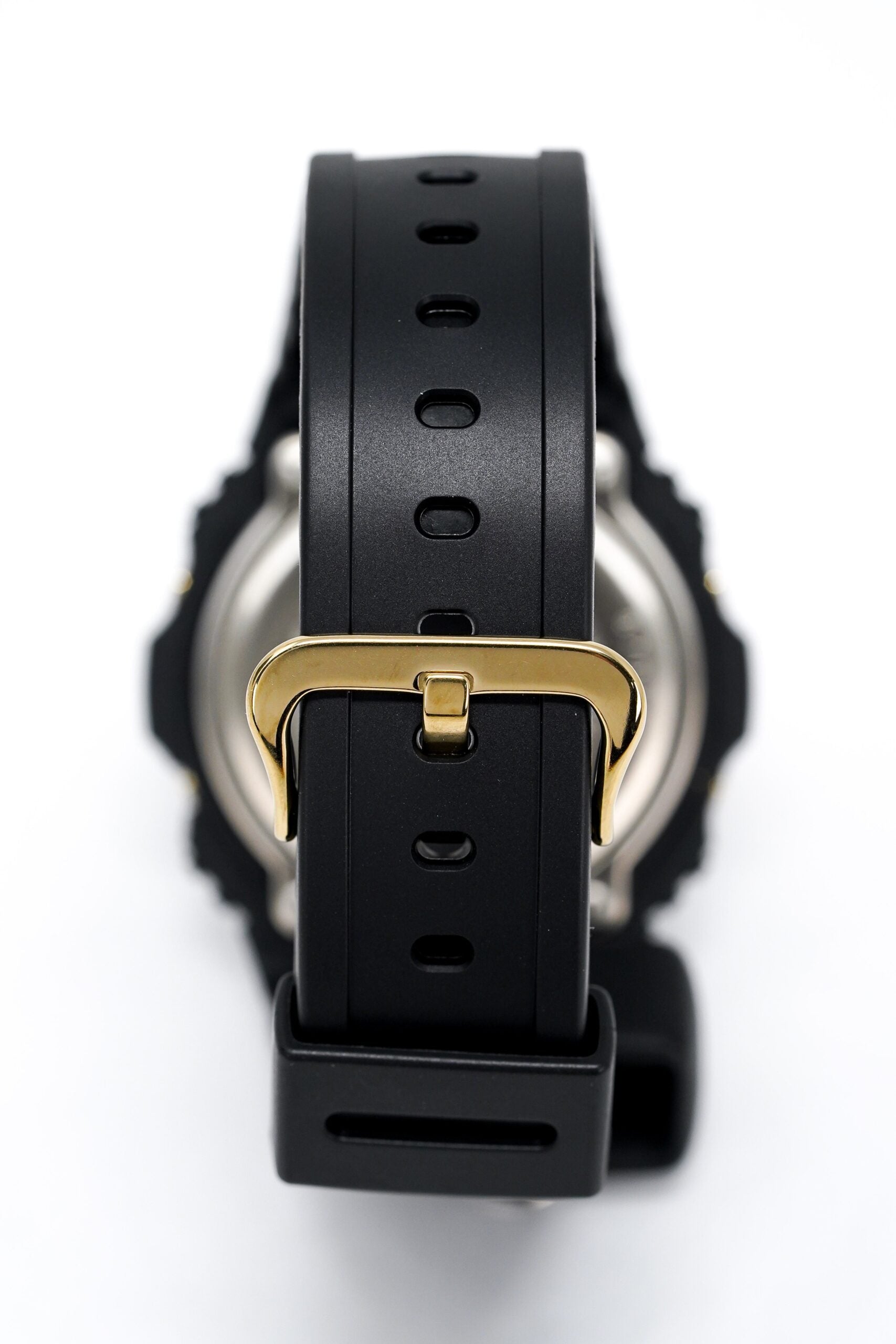 Casio G Shock Watch Mens Round Metallic Gold Mirror Face Dw 5700bbmb 1dr