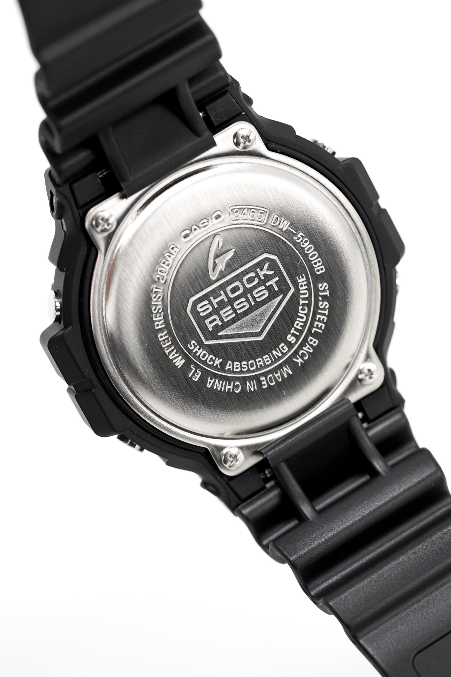 Casio G Shock Watch Mens Three Eyes Classic Basic Black Dw 5900bb 1dr