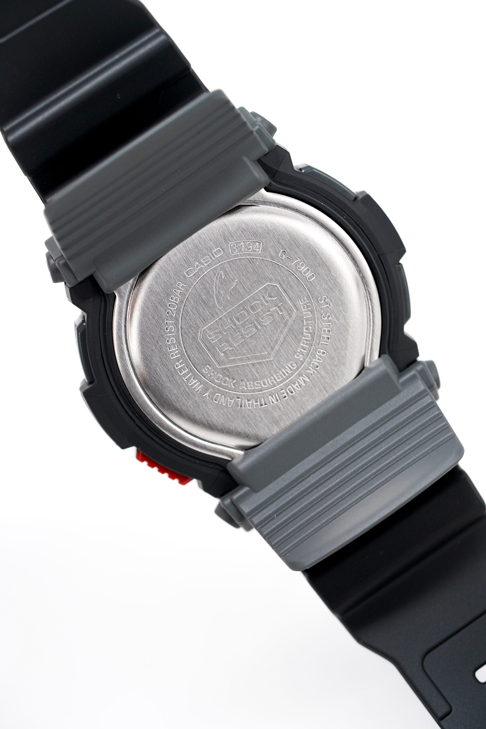 Casio G Shock Watch Mens G Rescue Black Red G 7900 1dr
