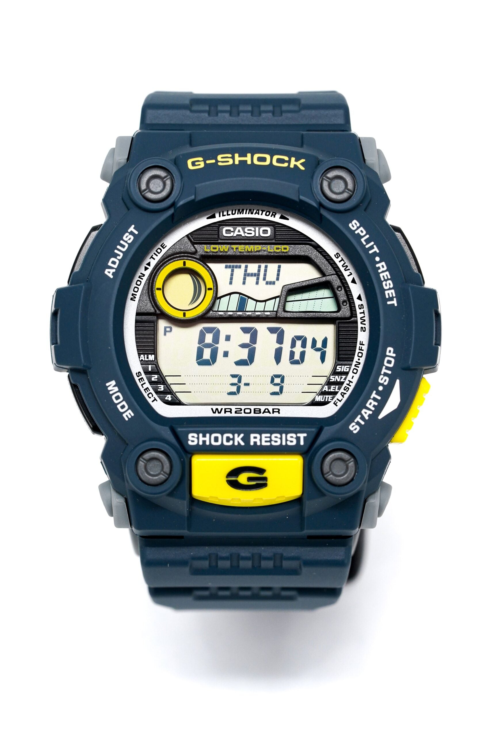 Casio G Shock Watch Mens Teal And Yellowg 7900 2dr