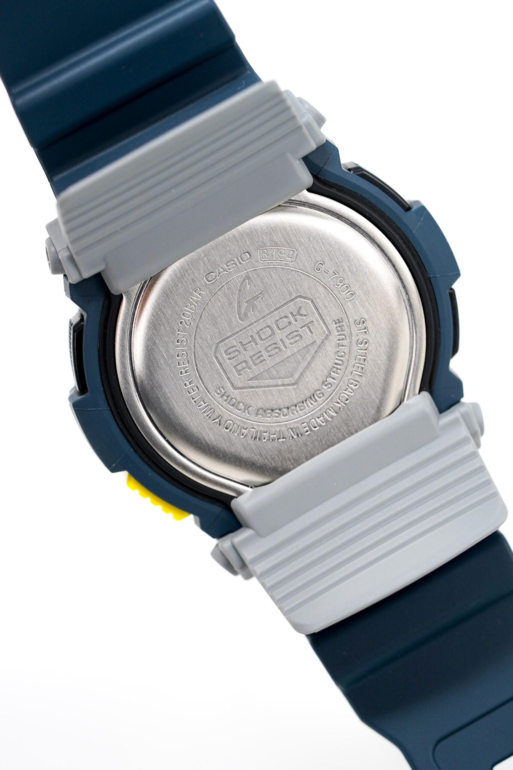 Casio G Shock Watch Mens Teal And Yellowg 7900 2dr