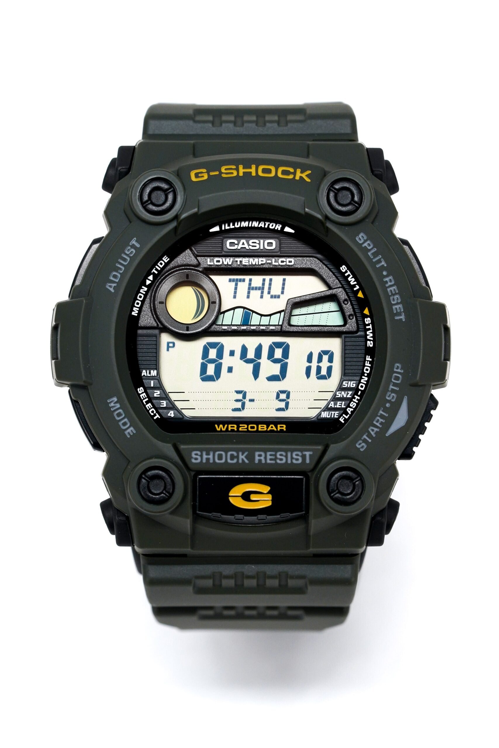 Casio G Shock Watch Mens G Rescue Black G 7900 3dr