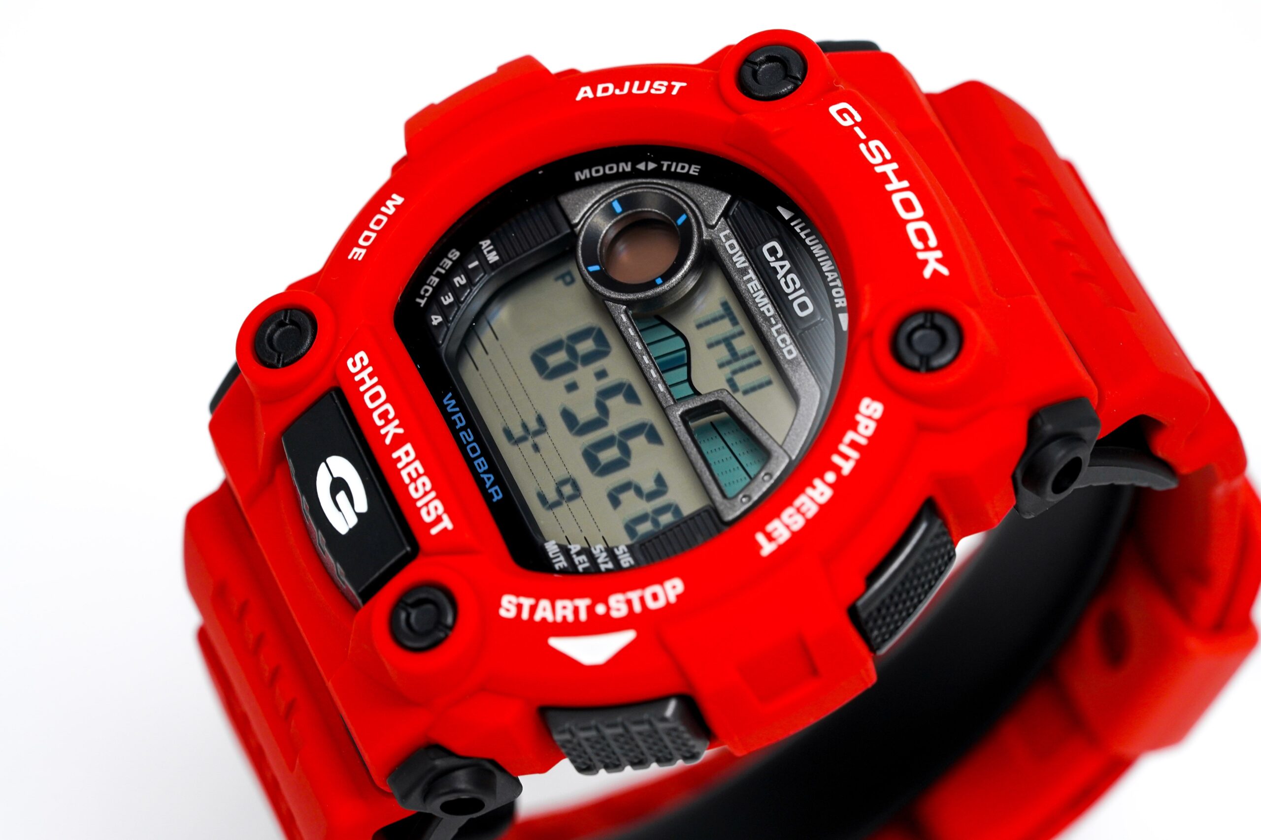 Casio G Shock Watch Mens G Rescue Red G 7900a 4dr