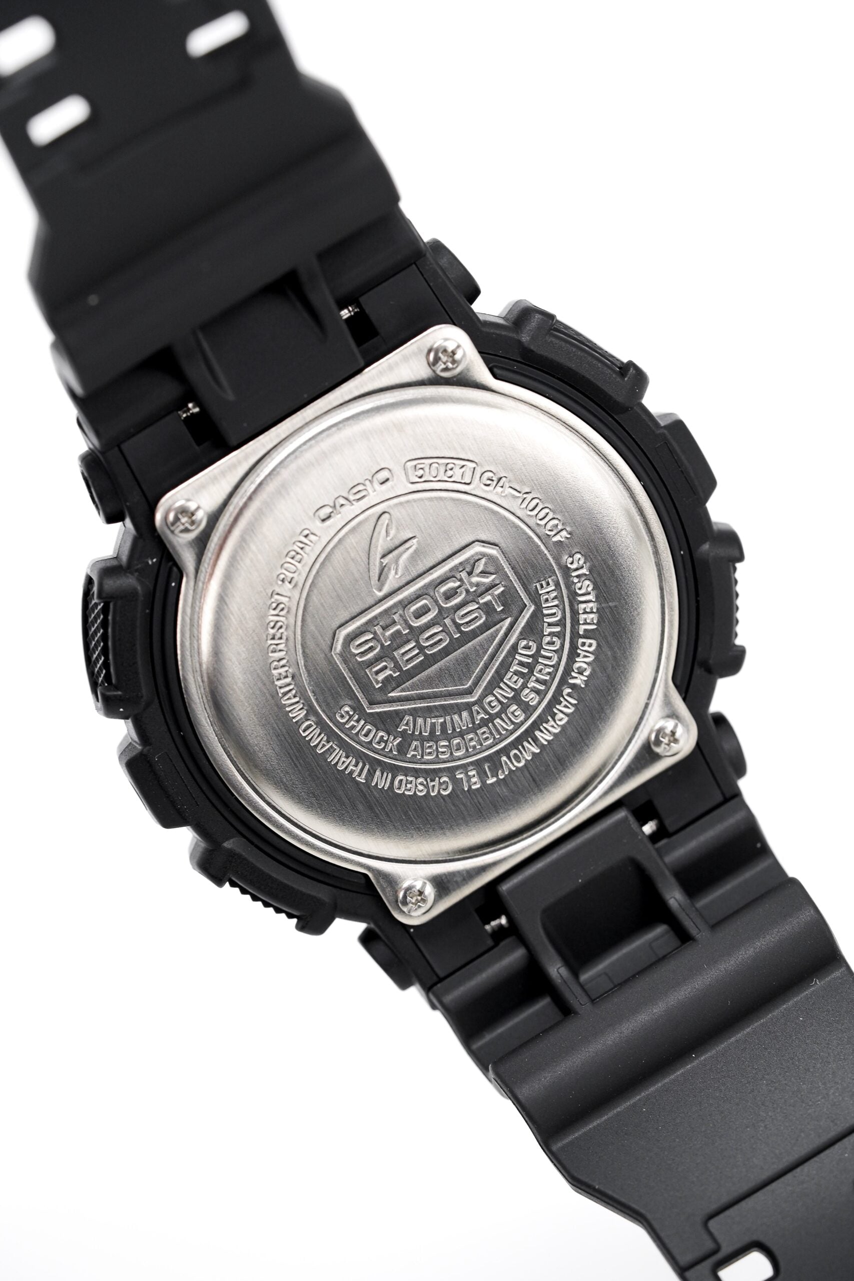 Casio G Shock Watch Mens Black Camo Ga 100cf 1adr