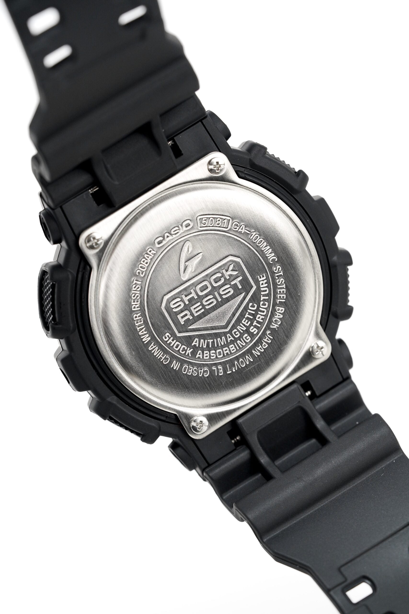 Casio G Shock Watch Mens Rose Gold Ga 100mmc 1adr
