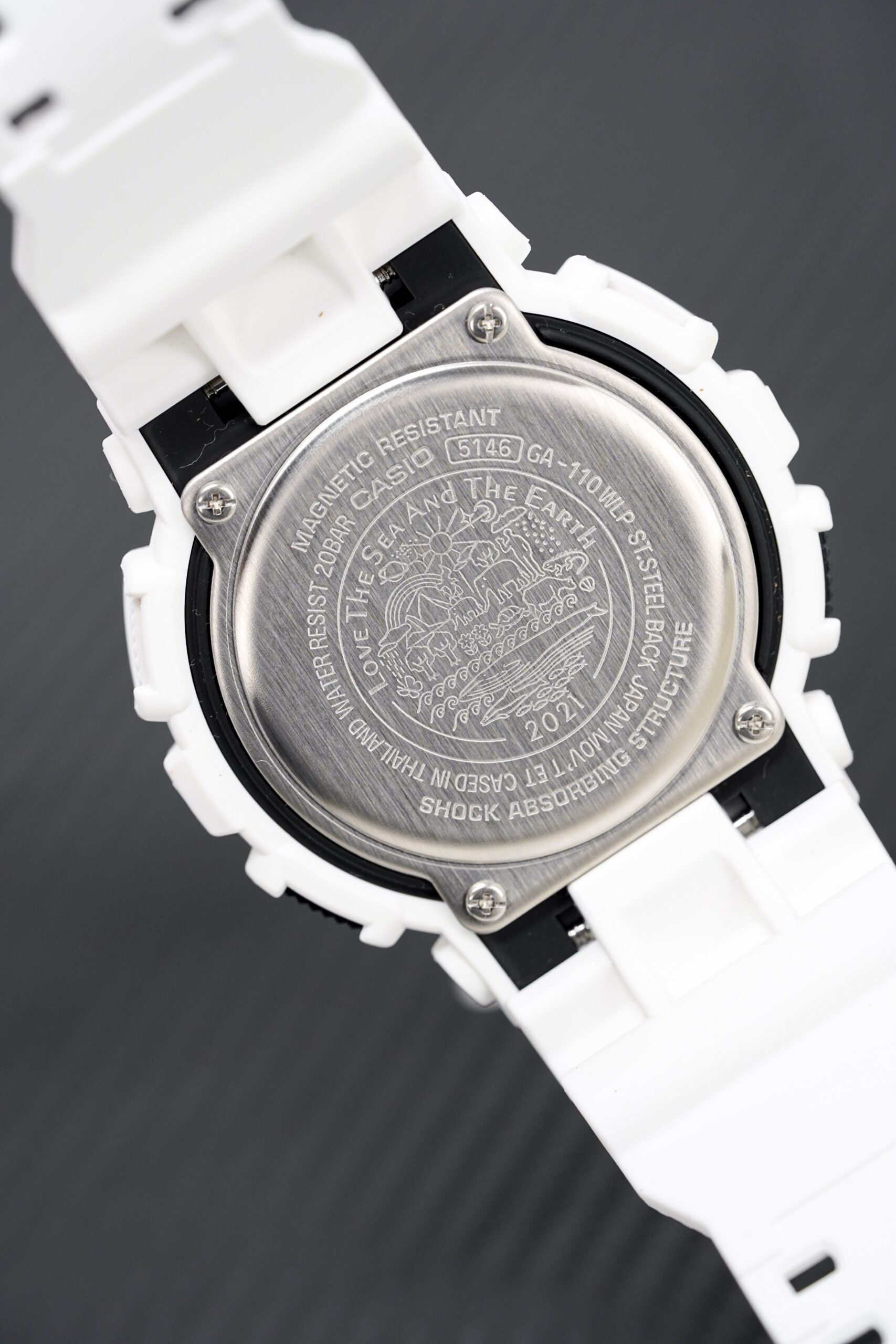 Casio G Shock Watch Mens Wildlife Promising Limited Edition Zebra Ga 110wlp 7adr