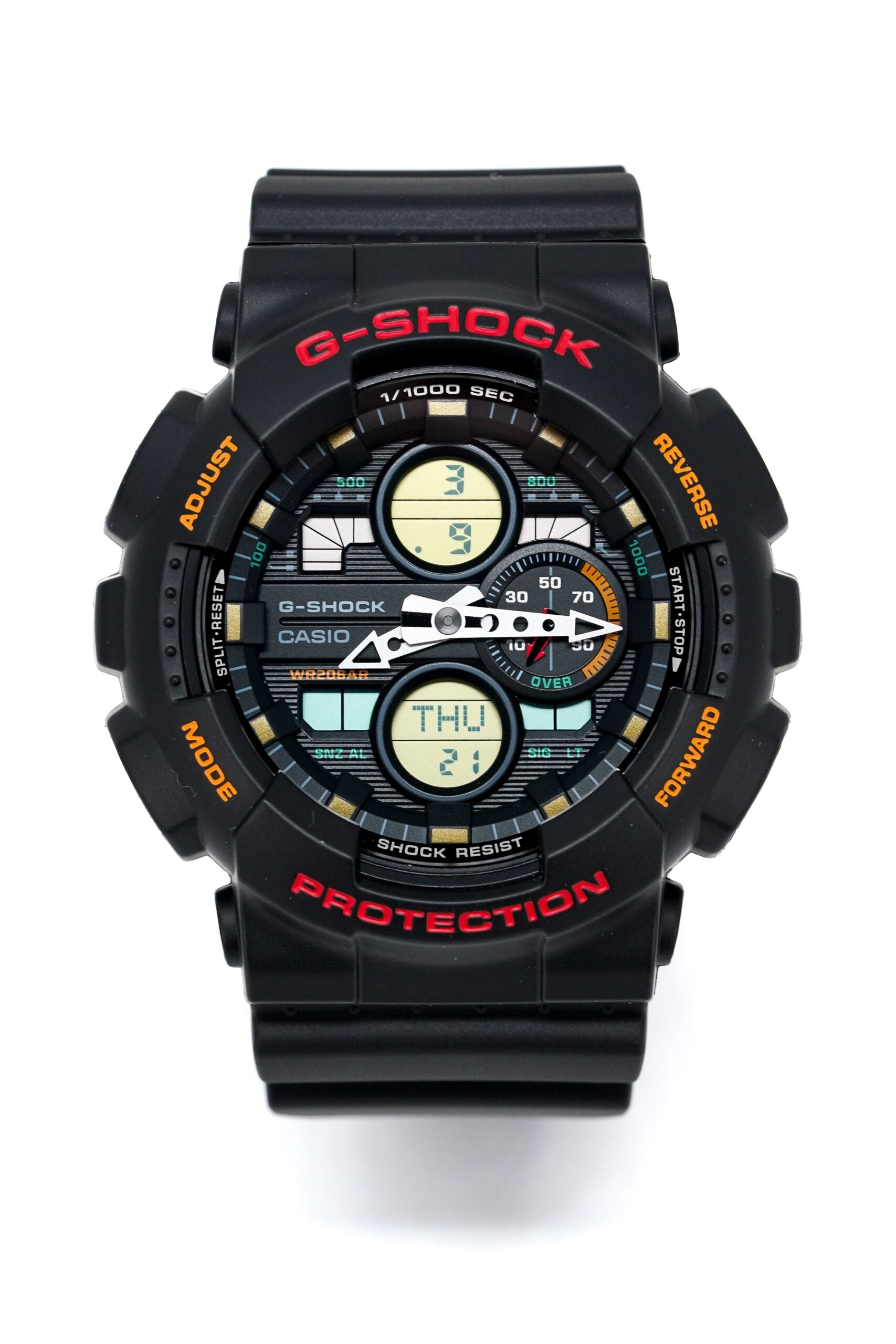 Casio G Shock Watch Mens Big Case Black Ga 140 1a4dr