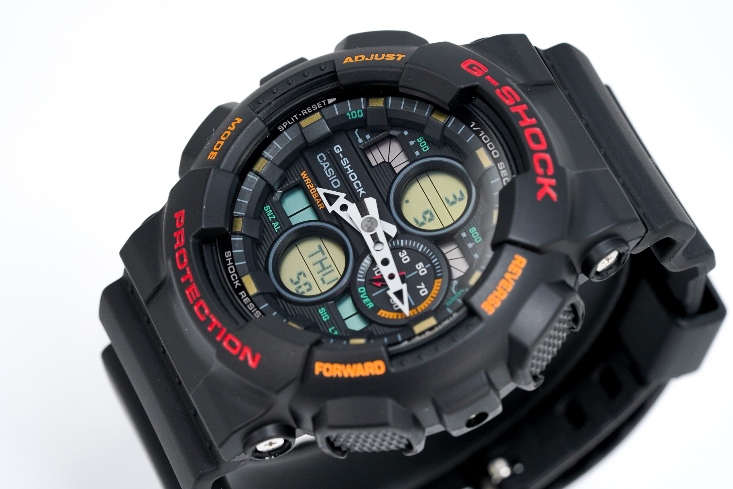 Casio G Shock Watch Mens Big Case Black Ga 140 1a4dr