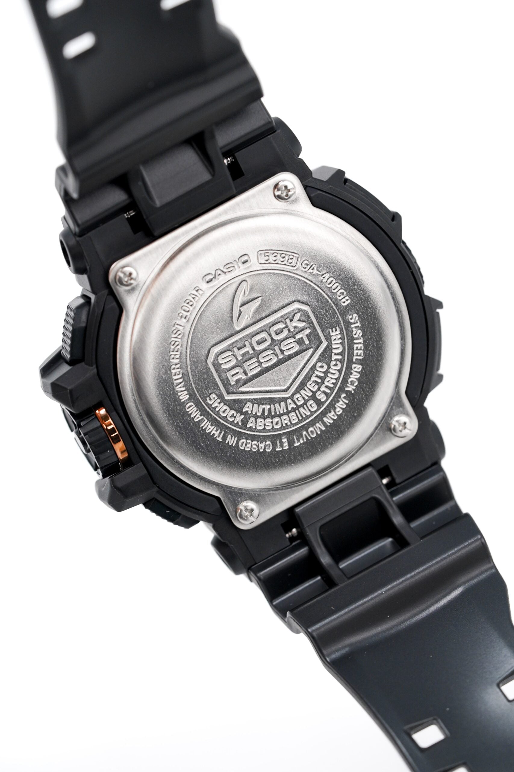 Casio G Shock Watch Mens Oversized Rose Gold Ga 400gb 1a4dr