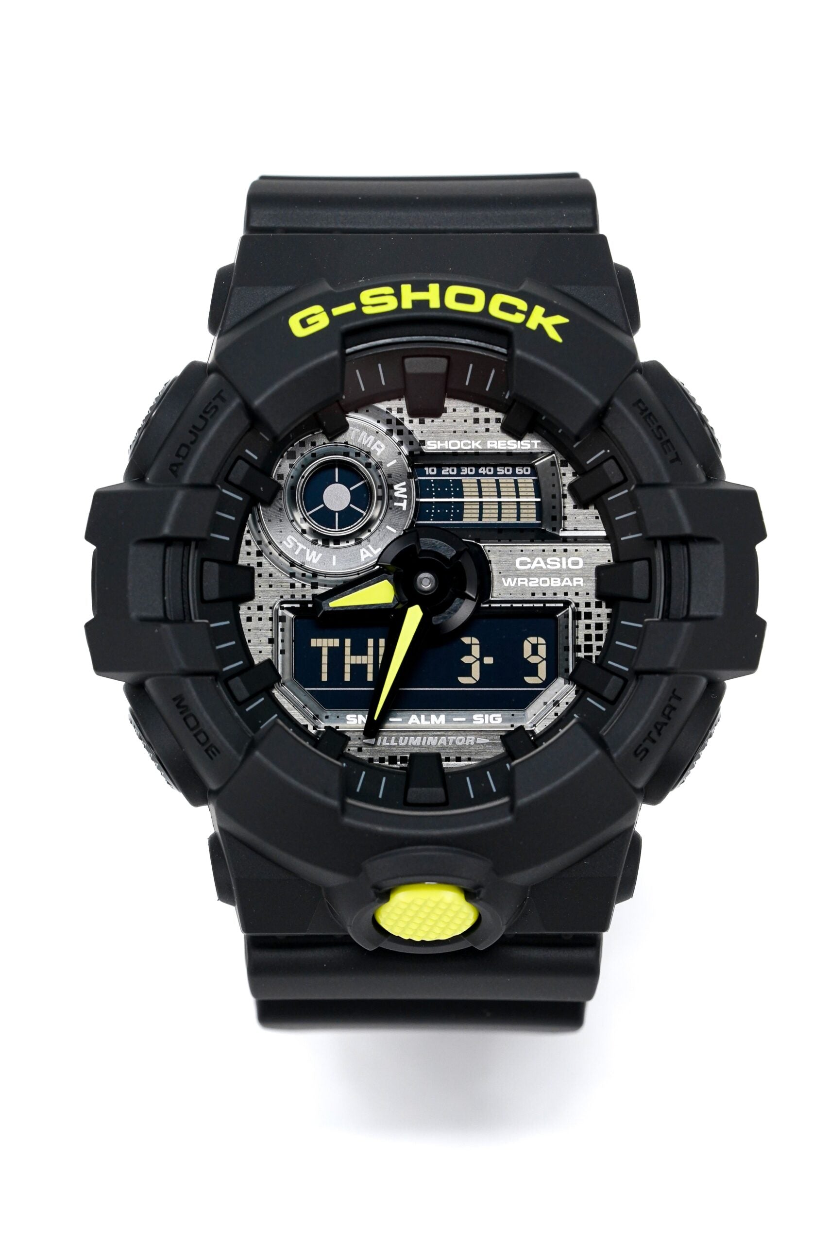 Casio G Shock Watch Mens Neon Digital Camo Ga 700dc 1adr