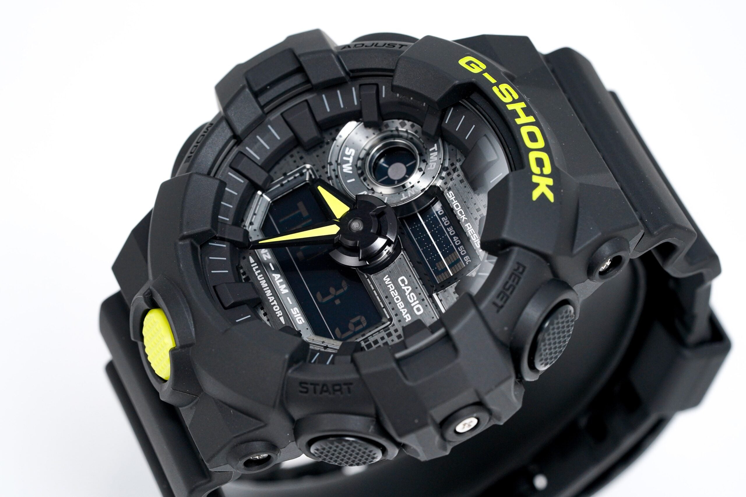 Casio G Shock Watch Mens Neon Digital Camo Ga 700dc 1adr