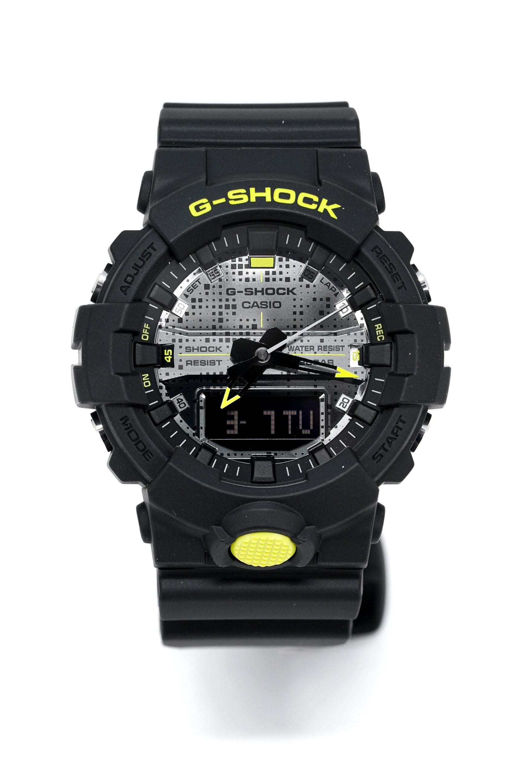 Casio G Shock Watch Black Neon Digital Camo Ga 800dc 1adr