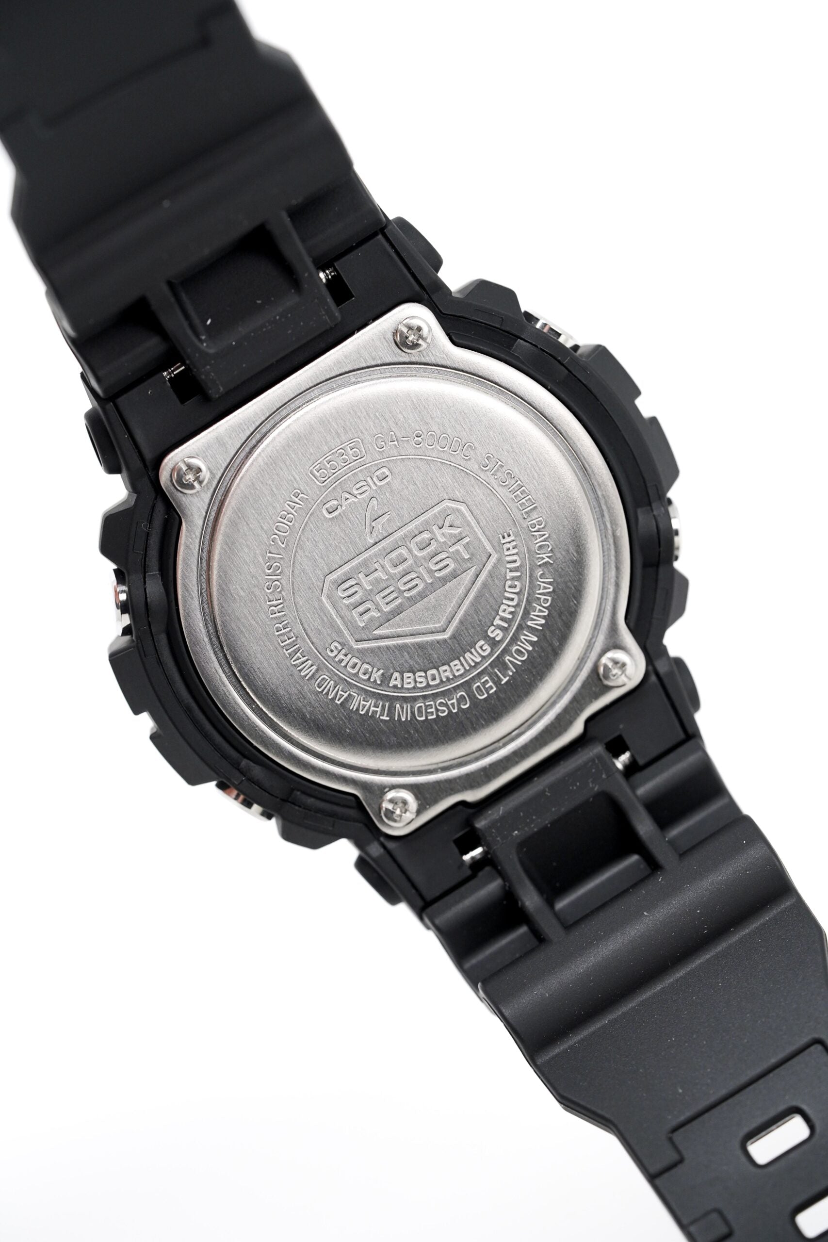 Casio G Shock Watch Black Neon Digital Camo Ga 800dc 1adr