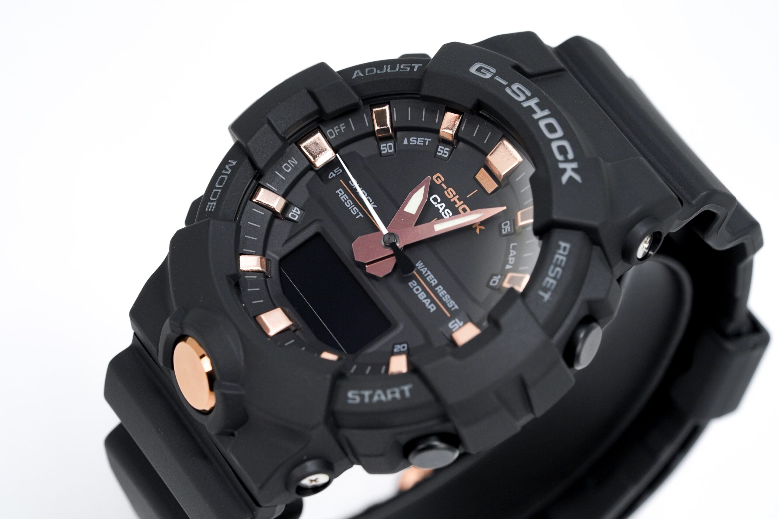 Casio G Shock Watch Black Rose Gold Ga 810b 1a4dr