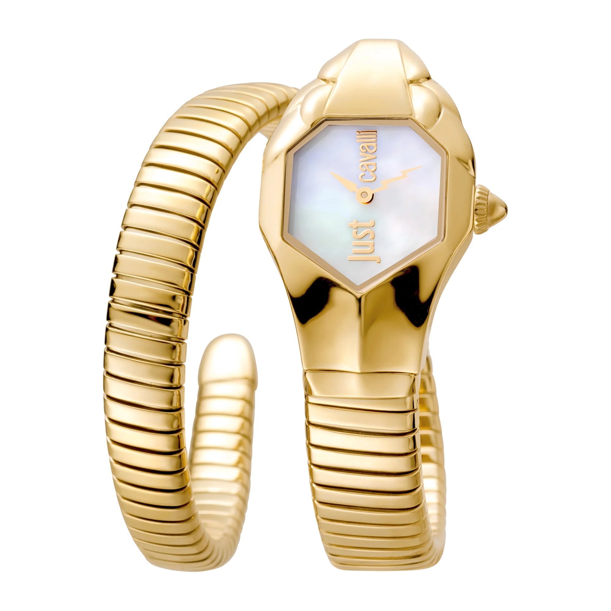 Just Cavalli Glam DNA Yellow Gold MOP