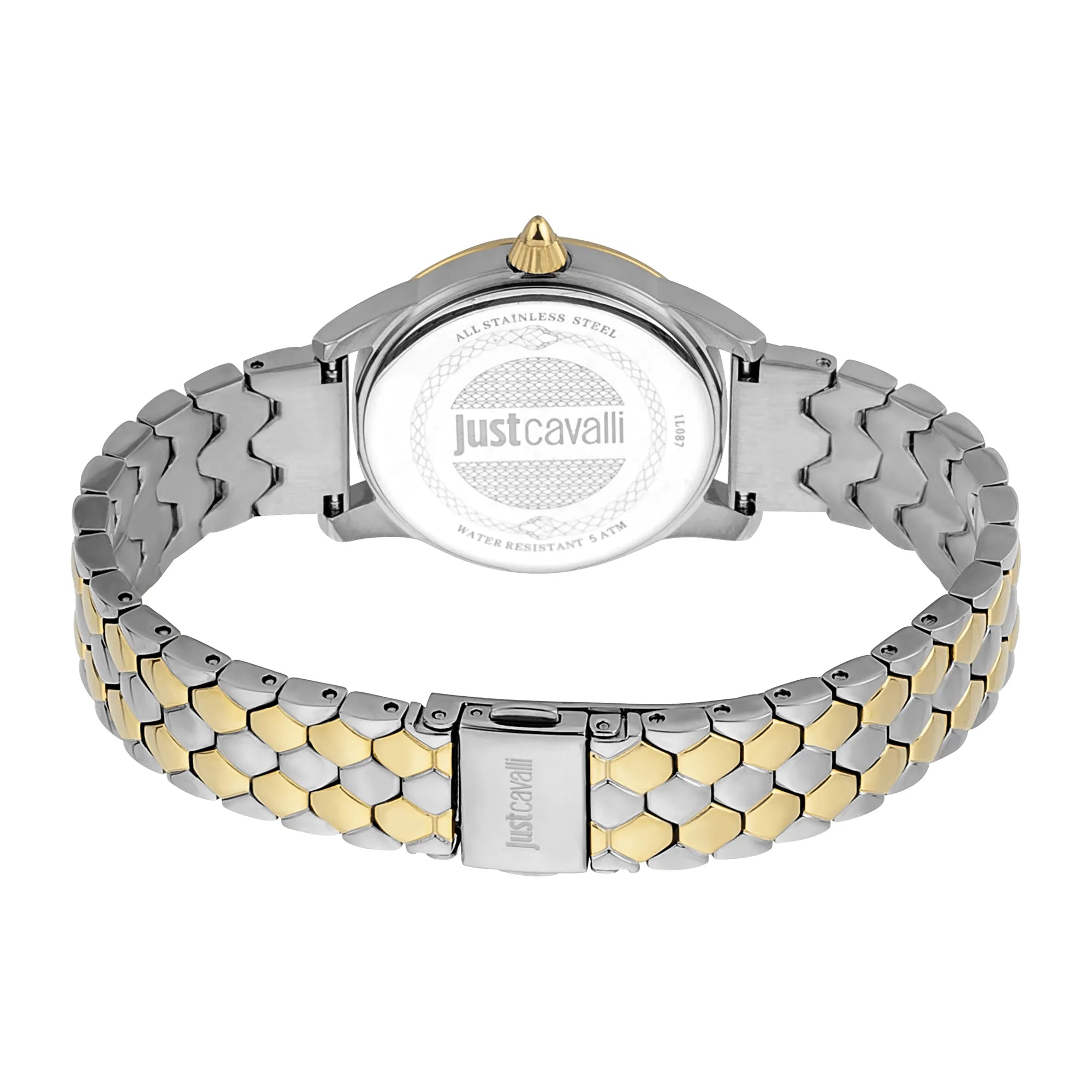 Just Cavalli Donna affascinante Two Tones YG Blue