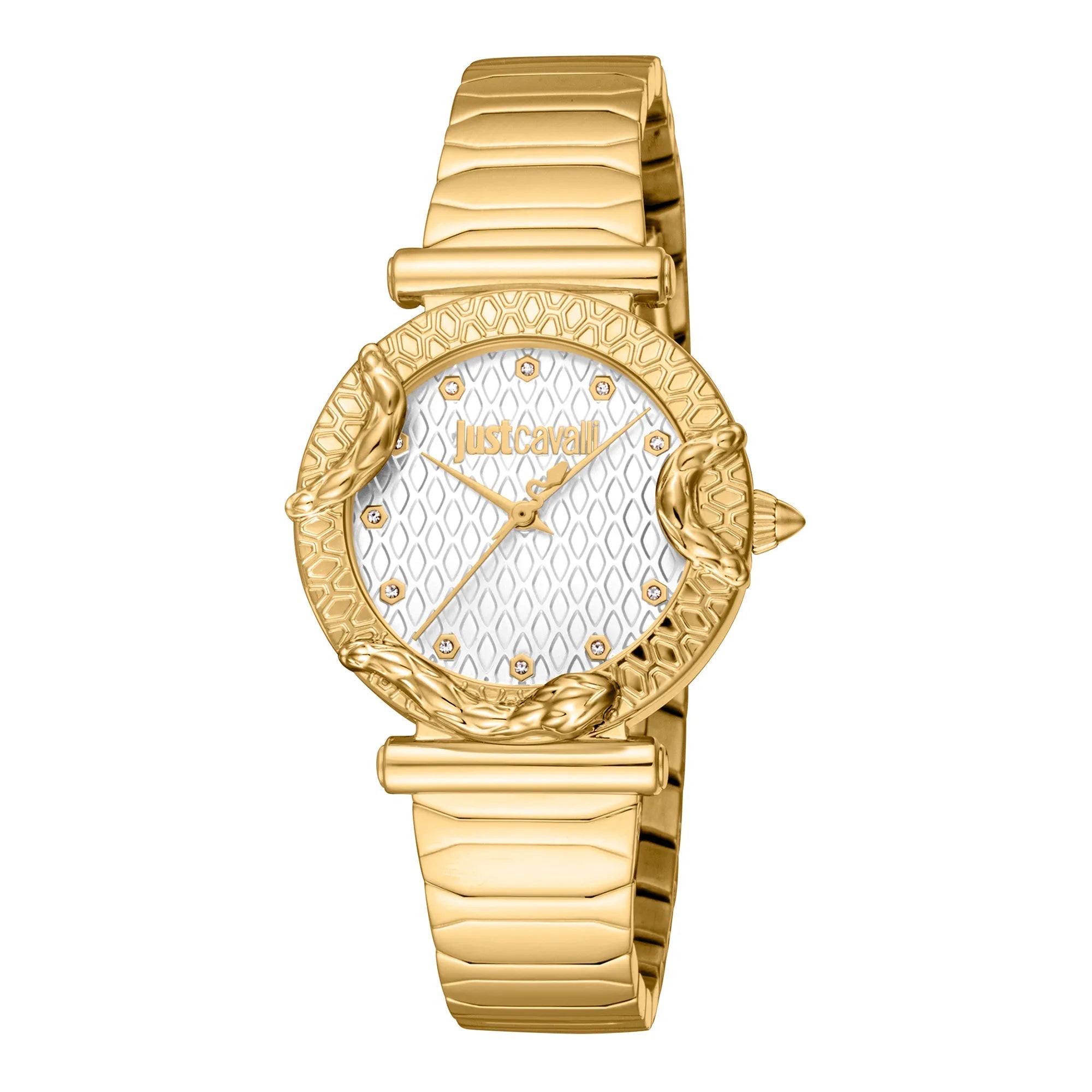 Just Cavalli Atrani Yellow Gold Silver