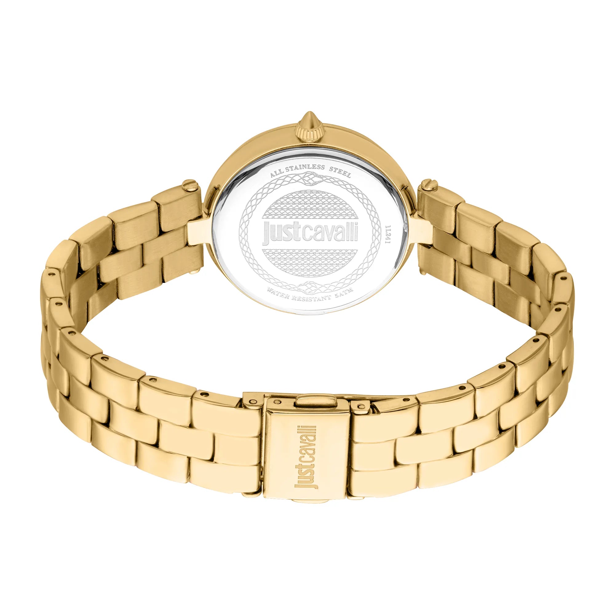 Just Cavalli Maiuscola Yellow Gold