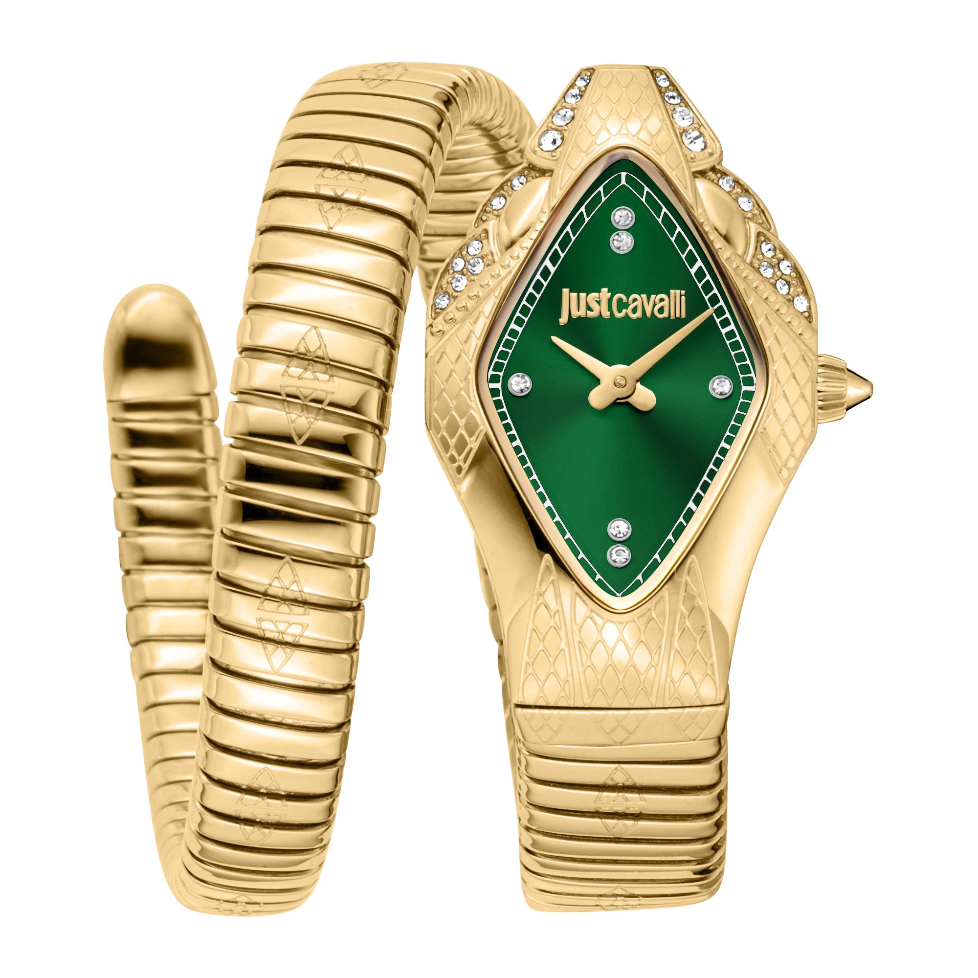 Just Cavalli Ferocious Yellow Gold Green