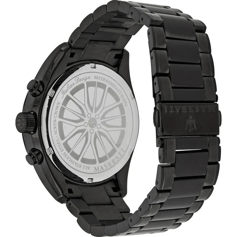 Maserati R8873612002 Traguardo Chrono Mens Black Watch