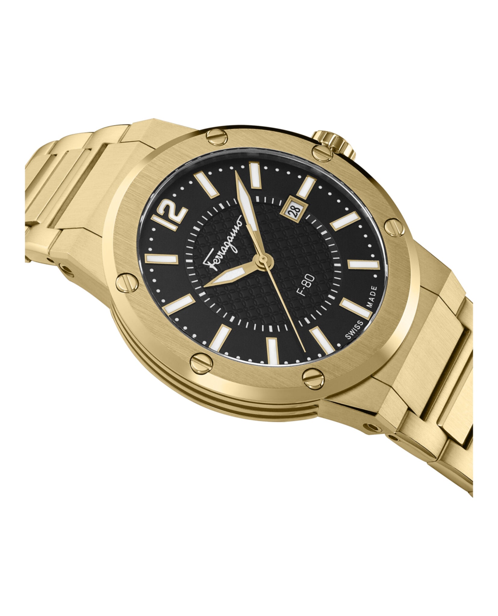 Salvatore Ferragamo F 80 Bracelet Watch Sfhy00821 Sfhy00821