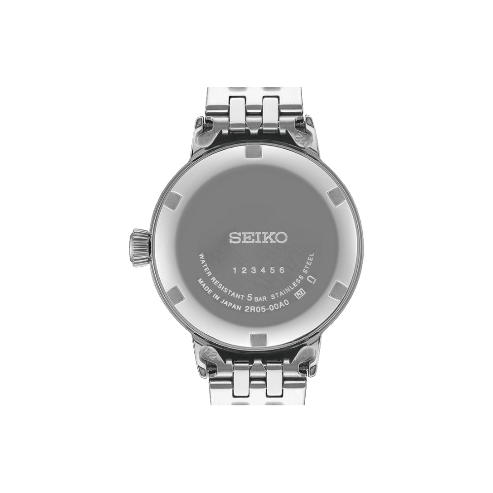 Seiko Zilver Roestvrij staal Women Horloge Sre007J1