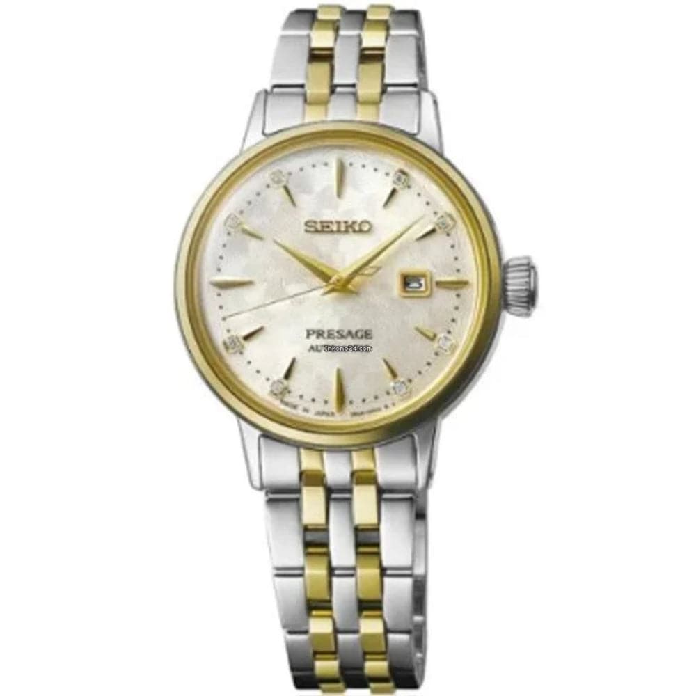 Seiko Bicolore Acciaio inox Women Orologio Sre010J1