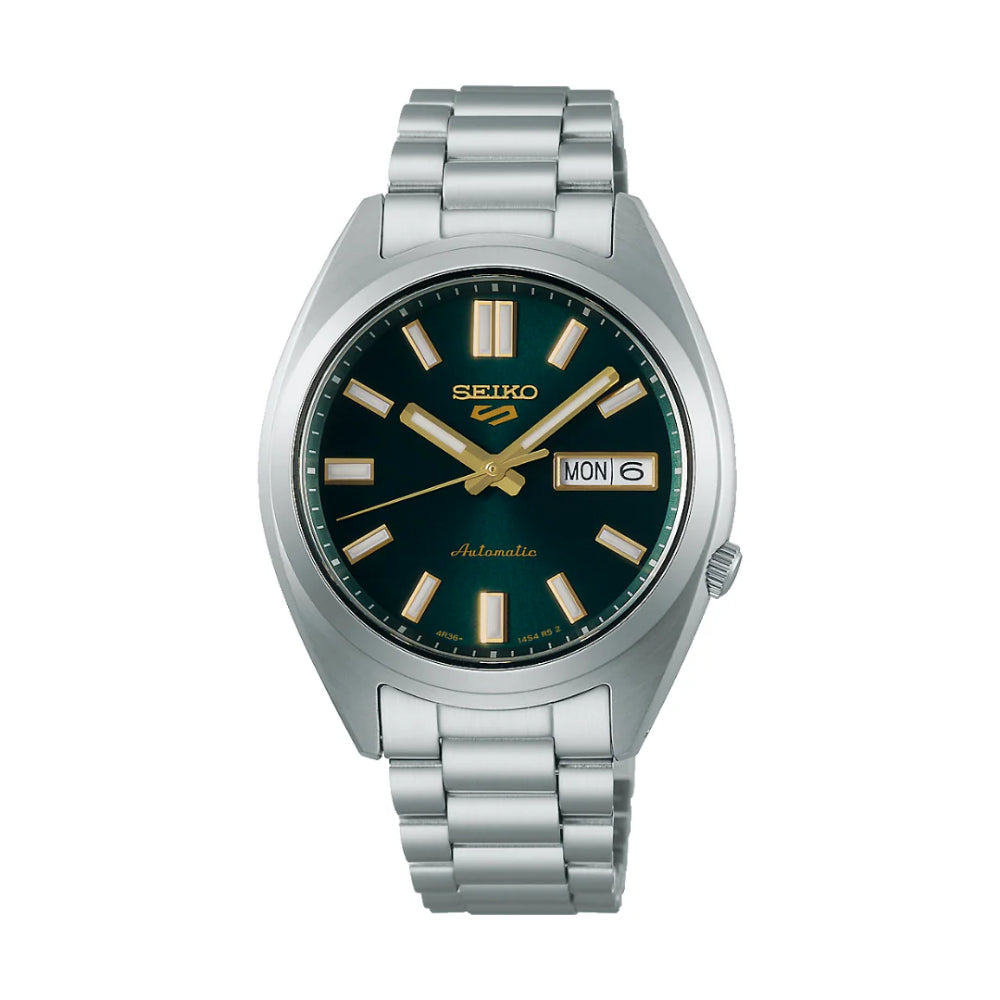 Seiko 5 Sport Roestvrij staal Band Men Horloge Srpl57K1