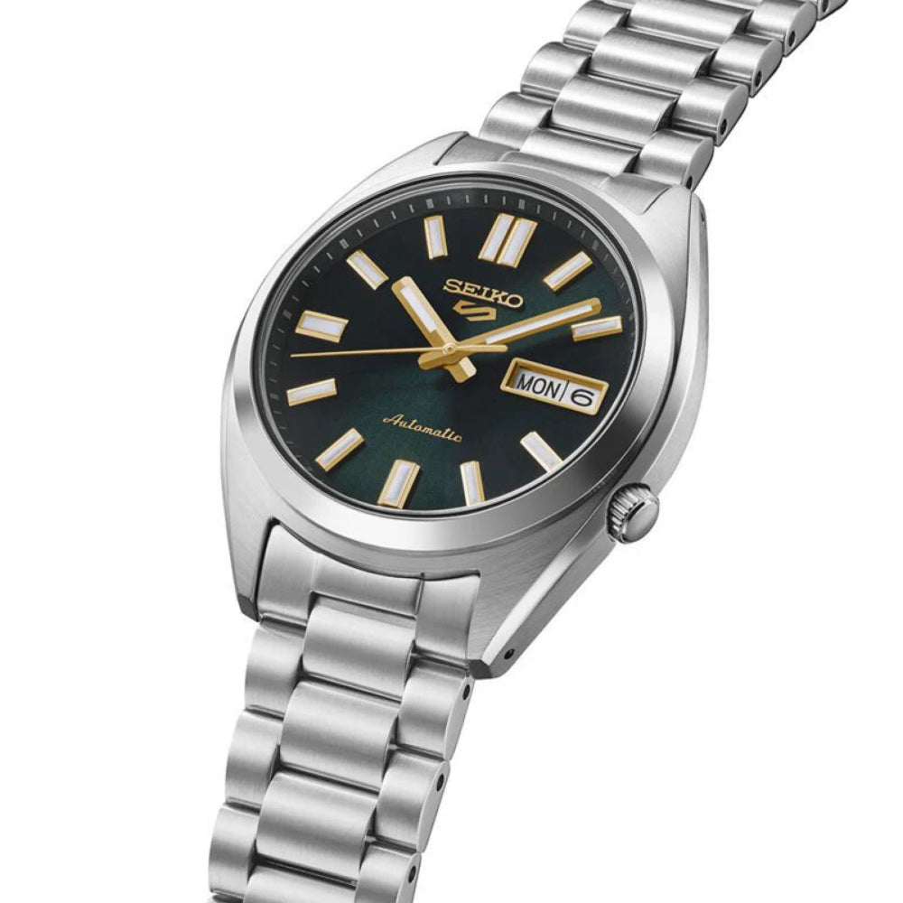Seiko 5 Sport Roestvrij staal Band Men Horloge Srpl57K1