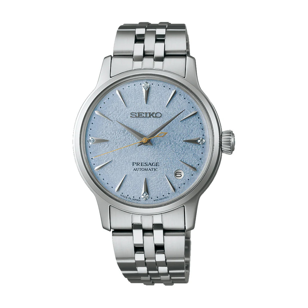 Seiko Presage Cocktail Time Roestvrij staal Band Men Horloge Srpl61J1