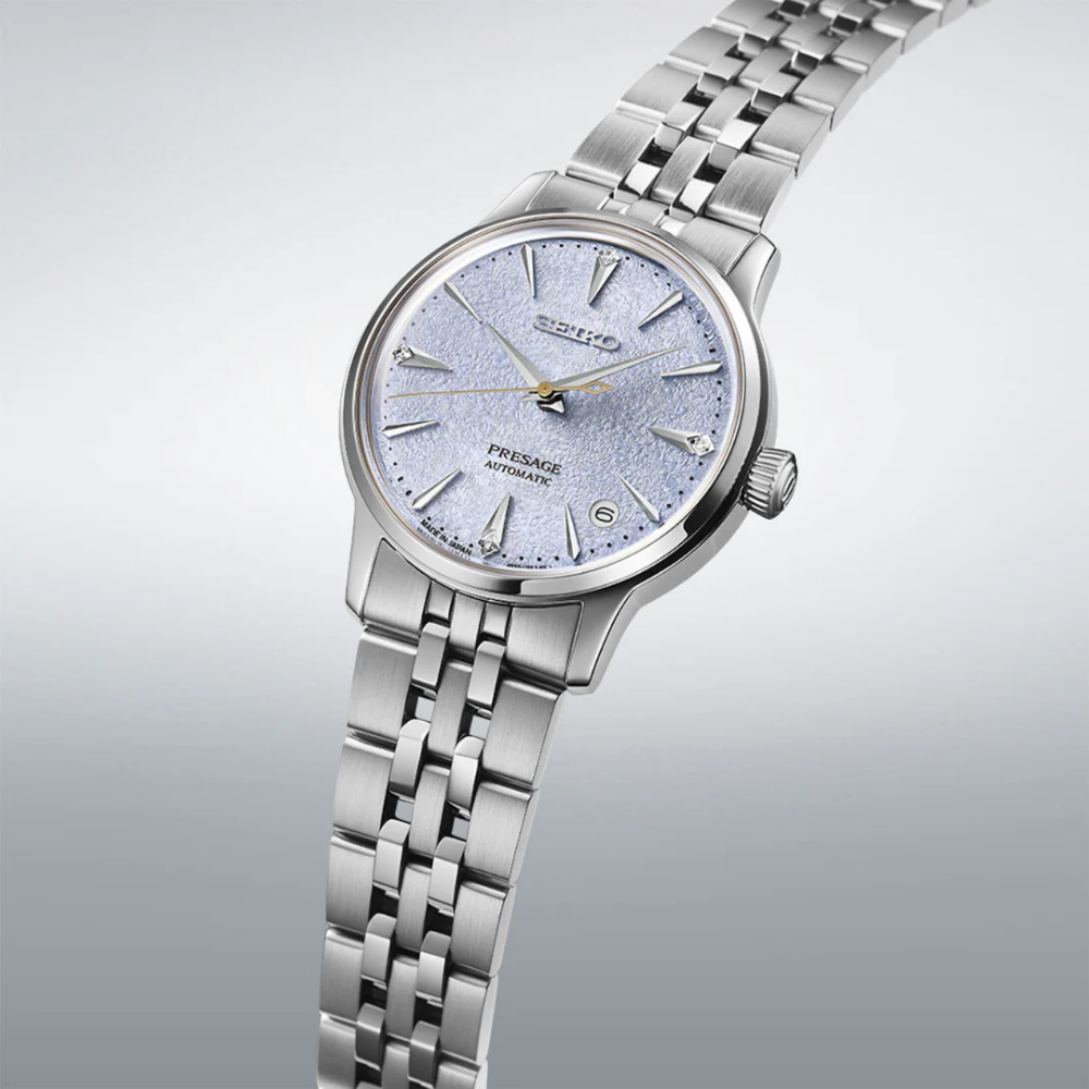 Seiko Presage Cocktail Time Roestvrij staal Band Men Horloge Srpl61J1