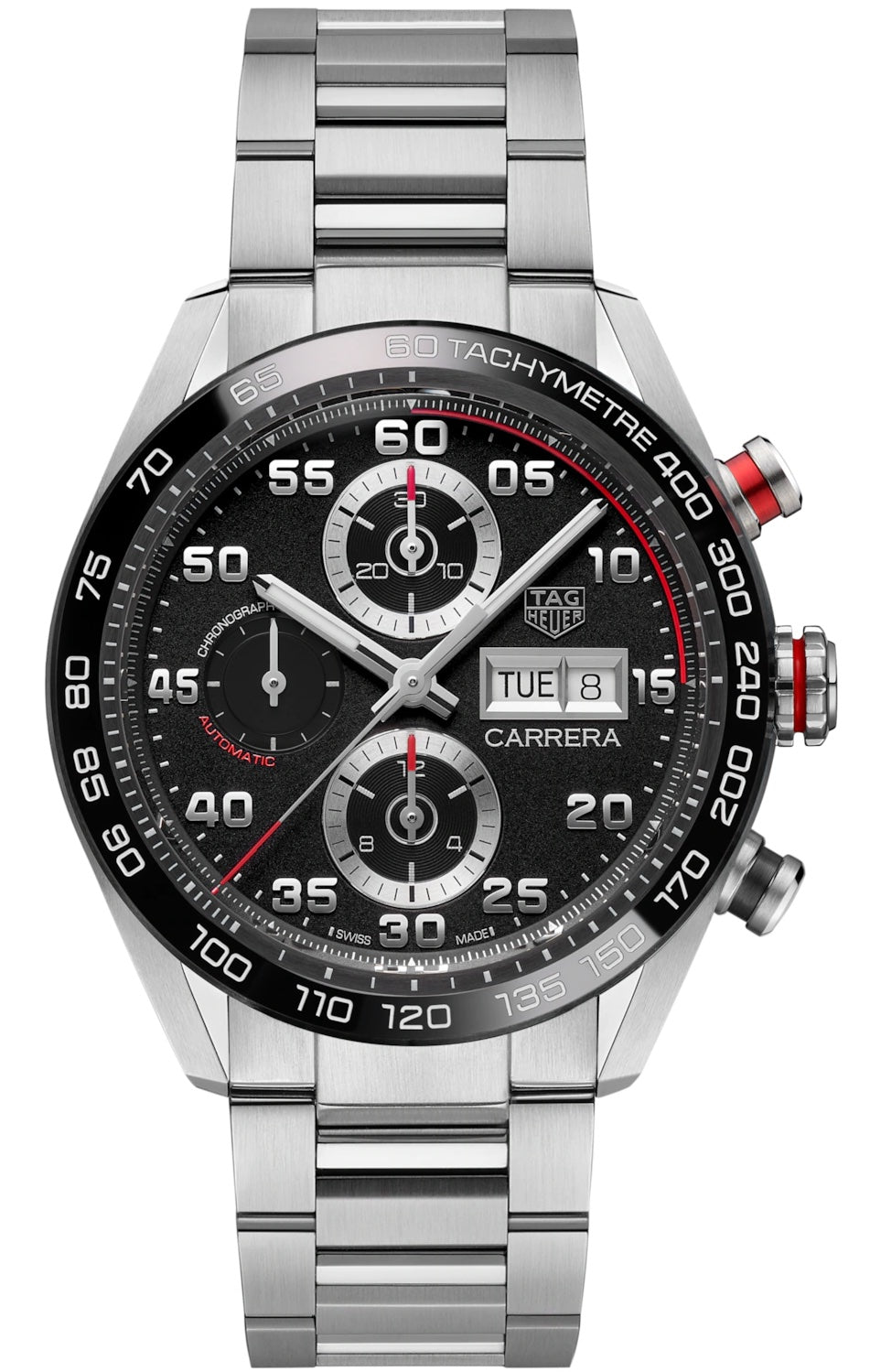 Tag Heuer Watch Carrera Automatic Chronograph Cbn2a1aa Ba0643