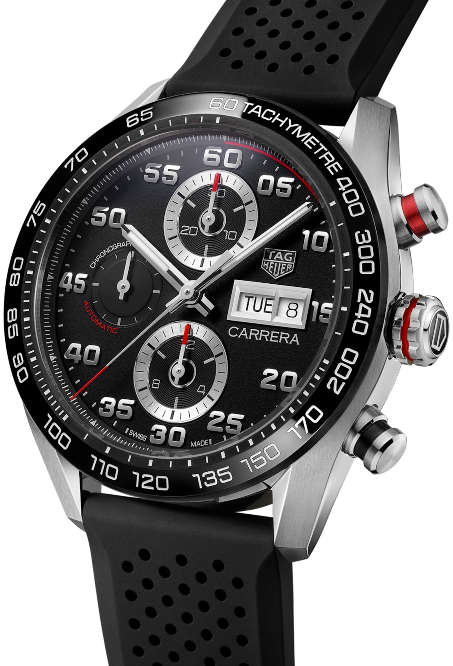 Tag Heuer Watch Carrera Automatic Chronograph Cbn2a1aa Ft6228