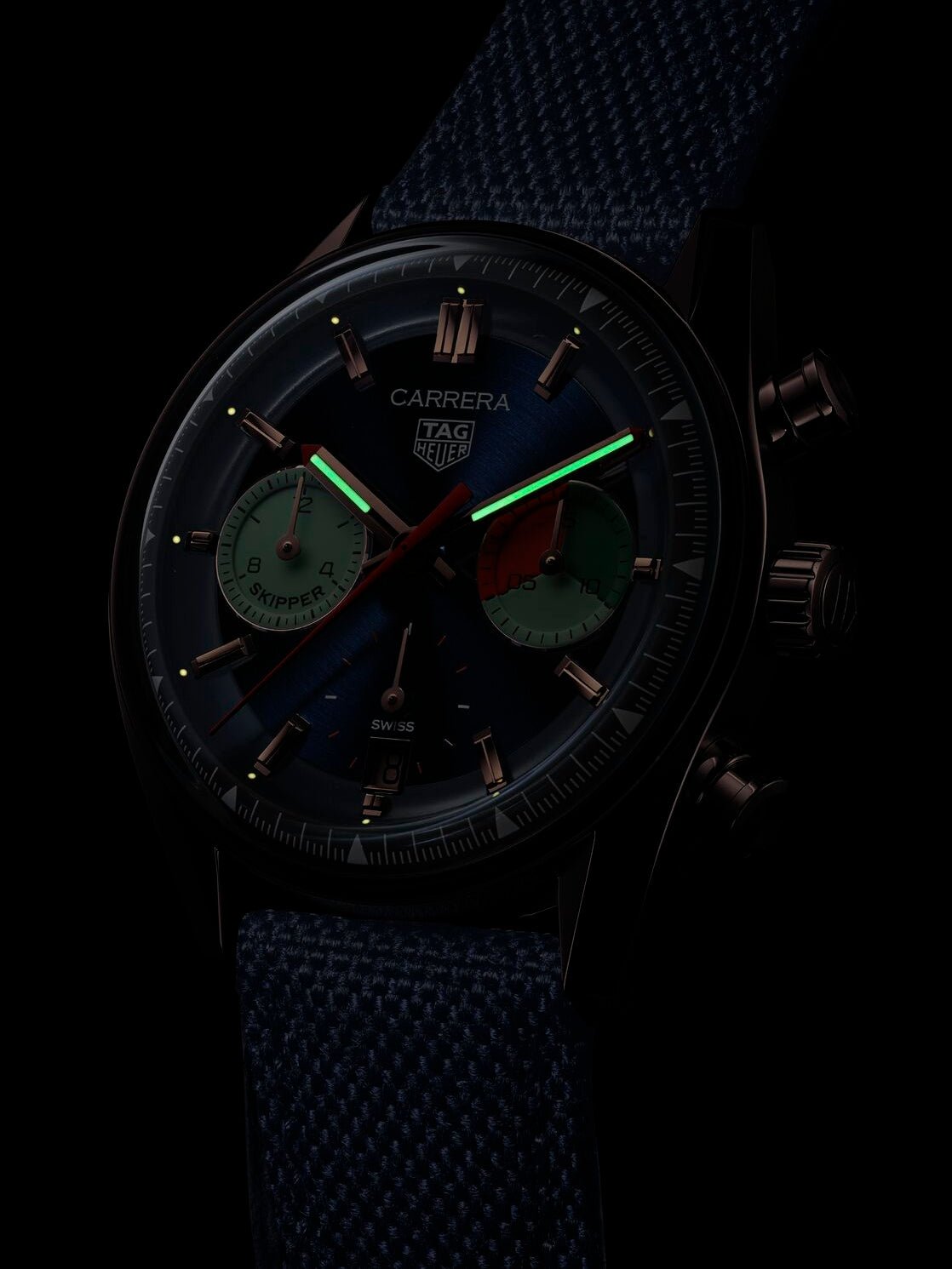 Tag Heuer Watch Carrera Skipper Cbs2241 Fn8023