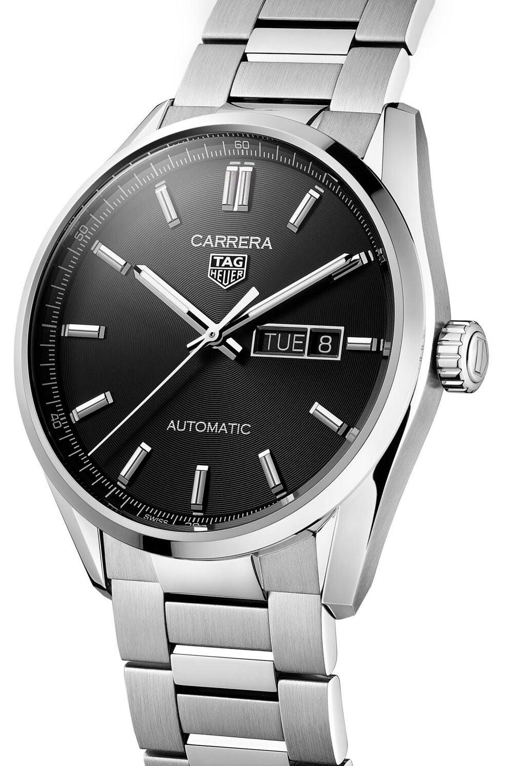Tag Heuer Watch Carrera Calibre 5 Automatic Mens Wbn2010 Ba0640