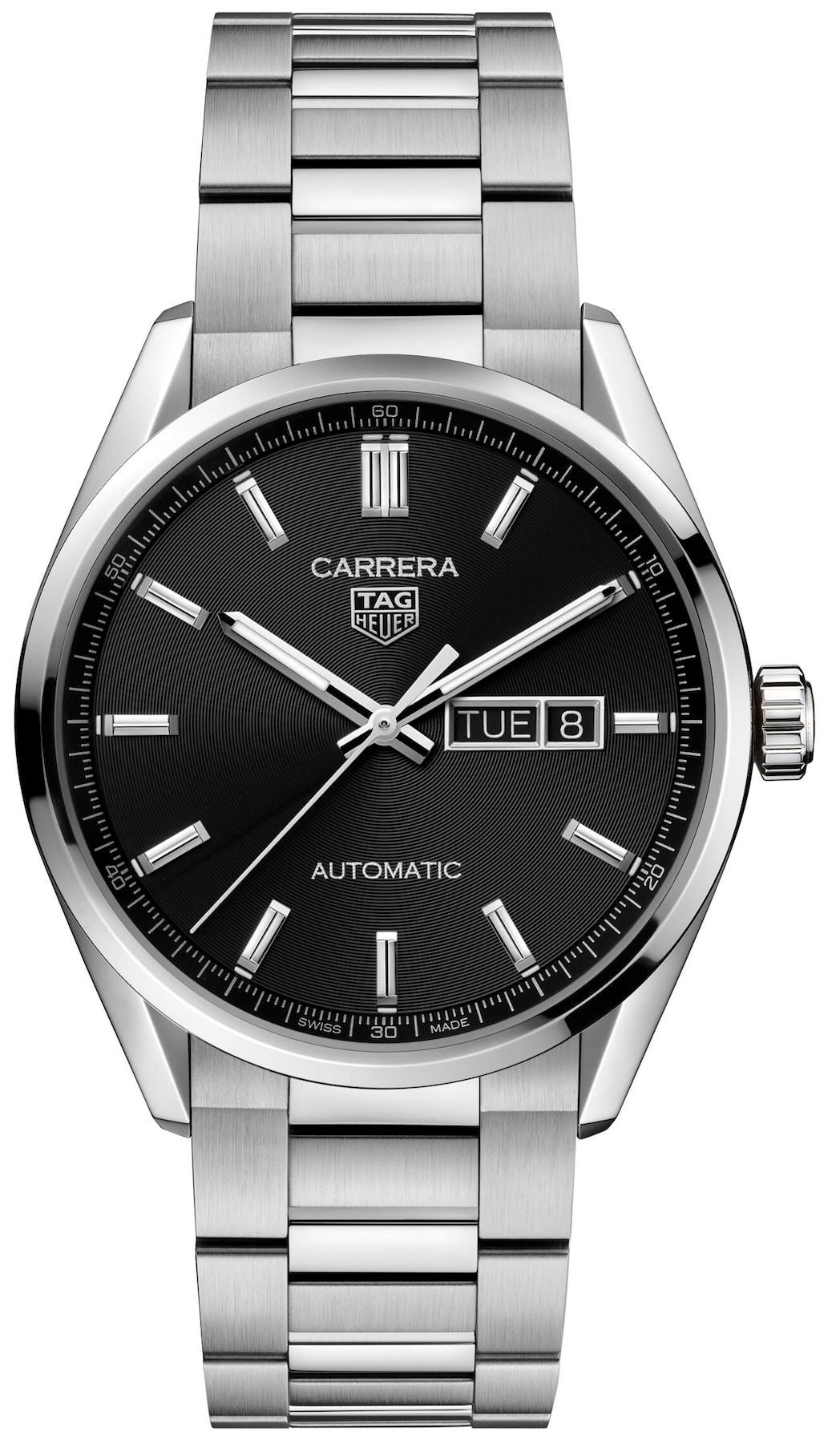 Tag Heuer Watch Carrera Calibre 5 Automatic Mens Wbn2010 Ba0640